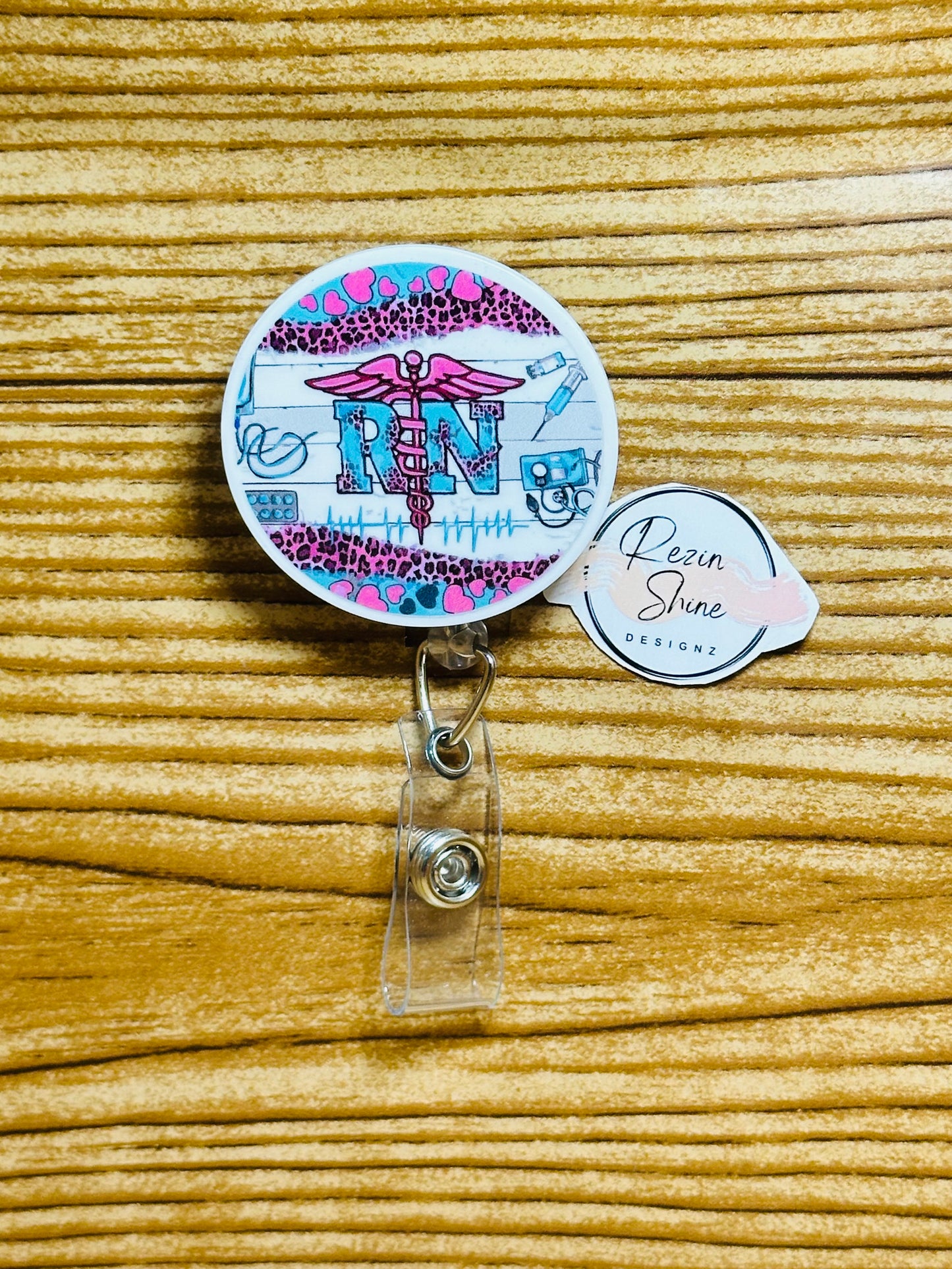 RN Round Badge Reel