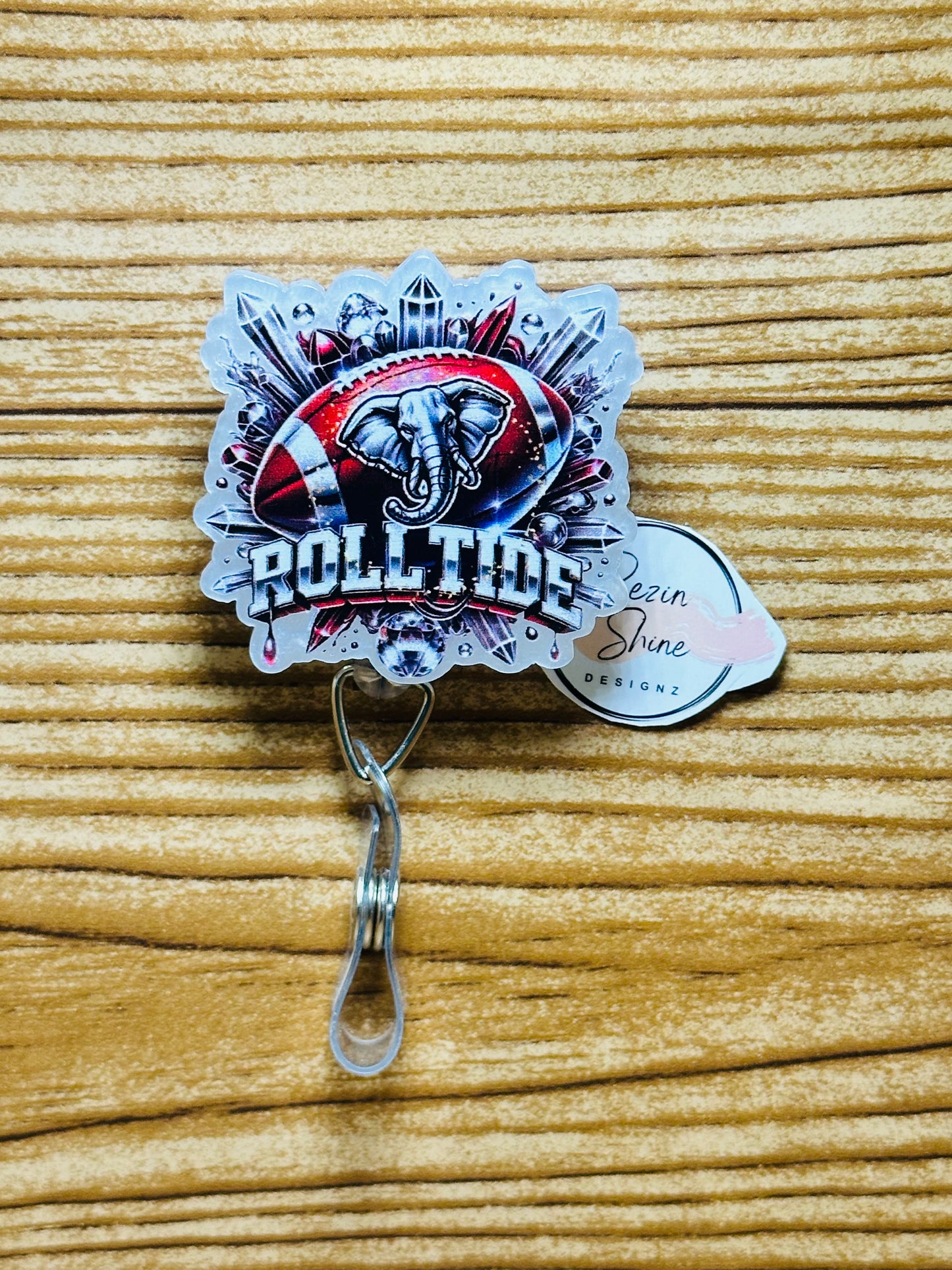 Roll Tide Badge Reel