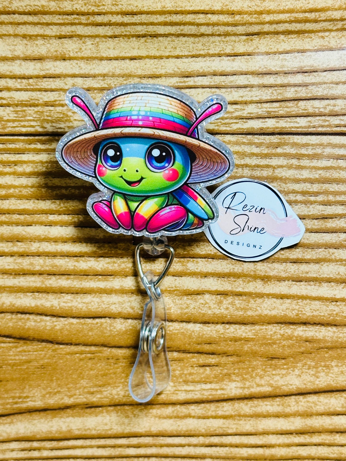 Grasshopper Badge Reel