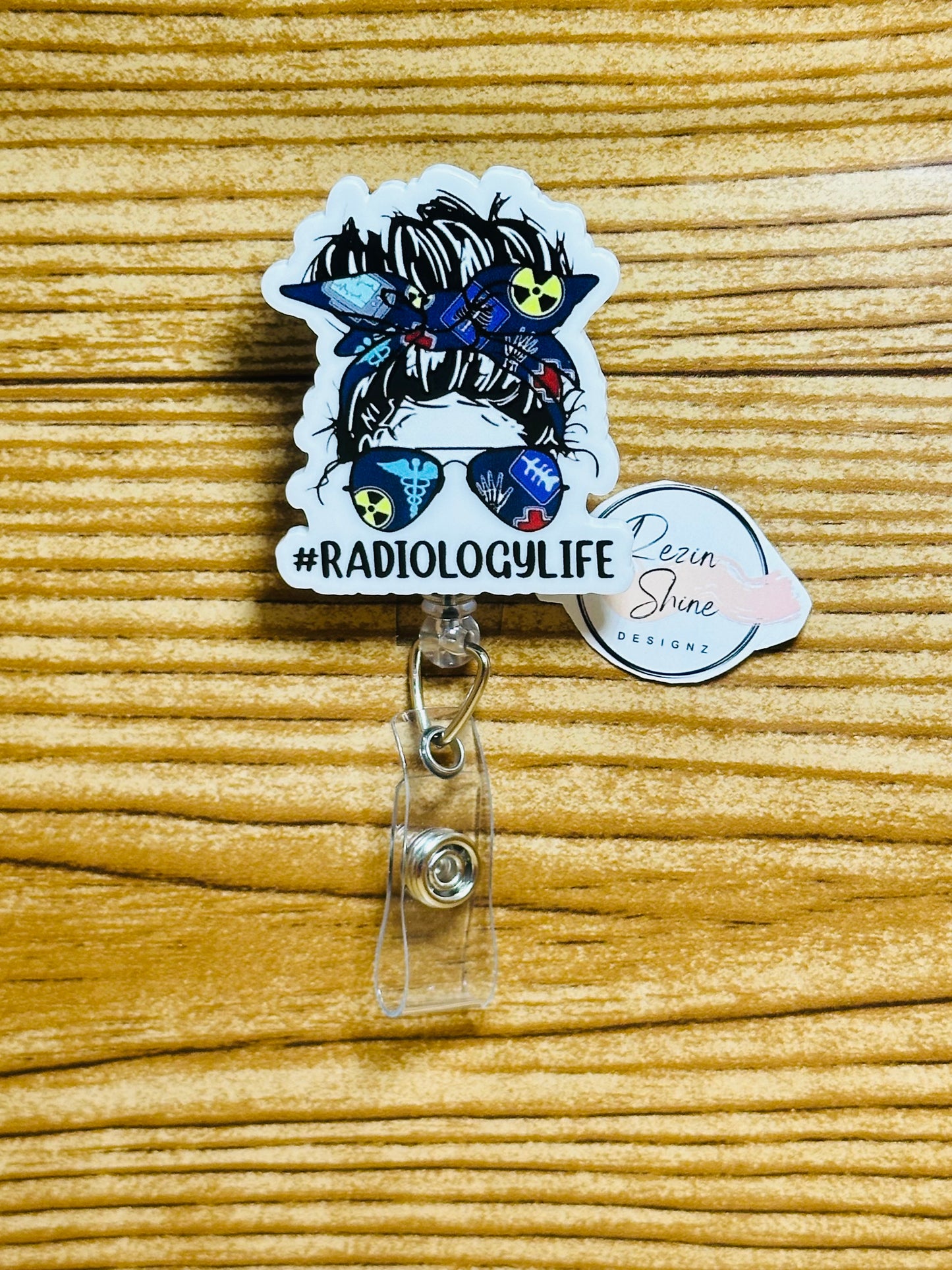 Radiology Life Badge Reel