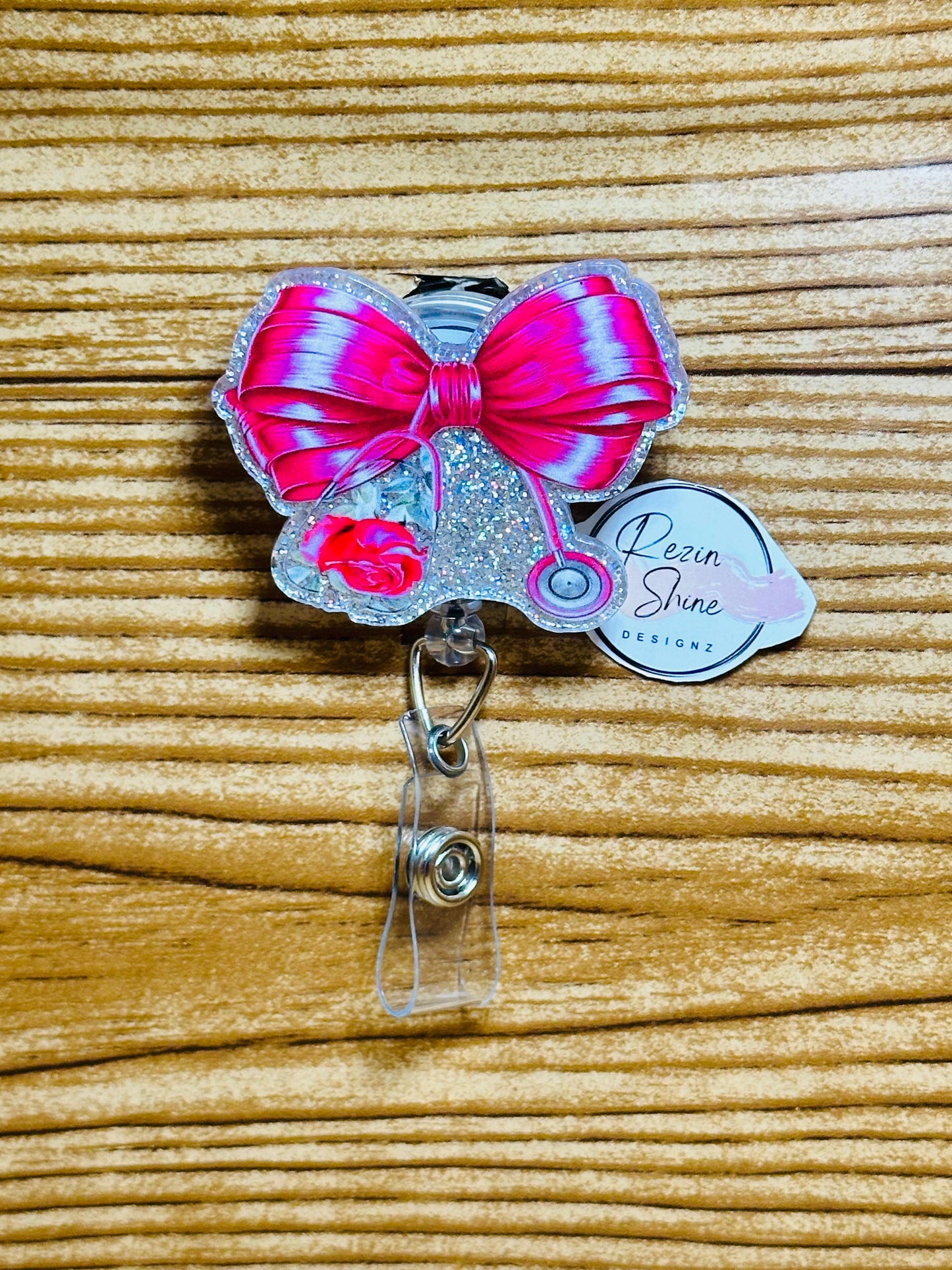Medical Bow Badge Reel