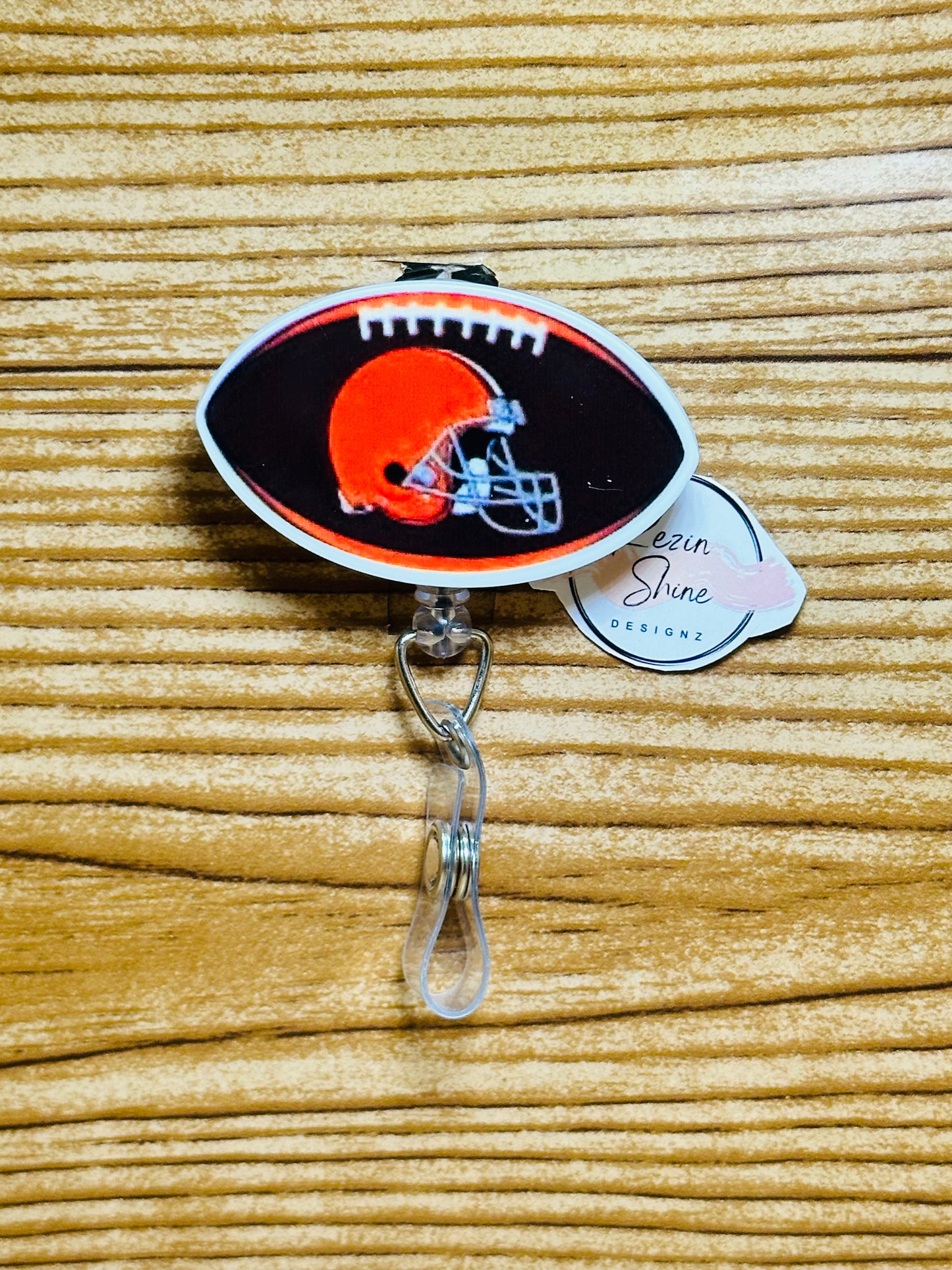 Browns Football Badge Reel