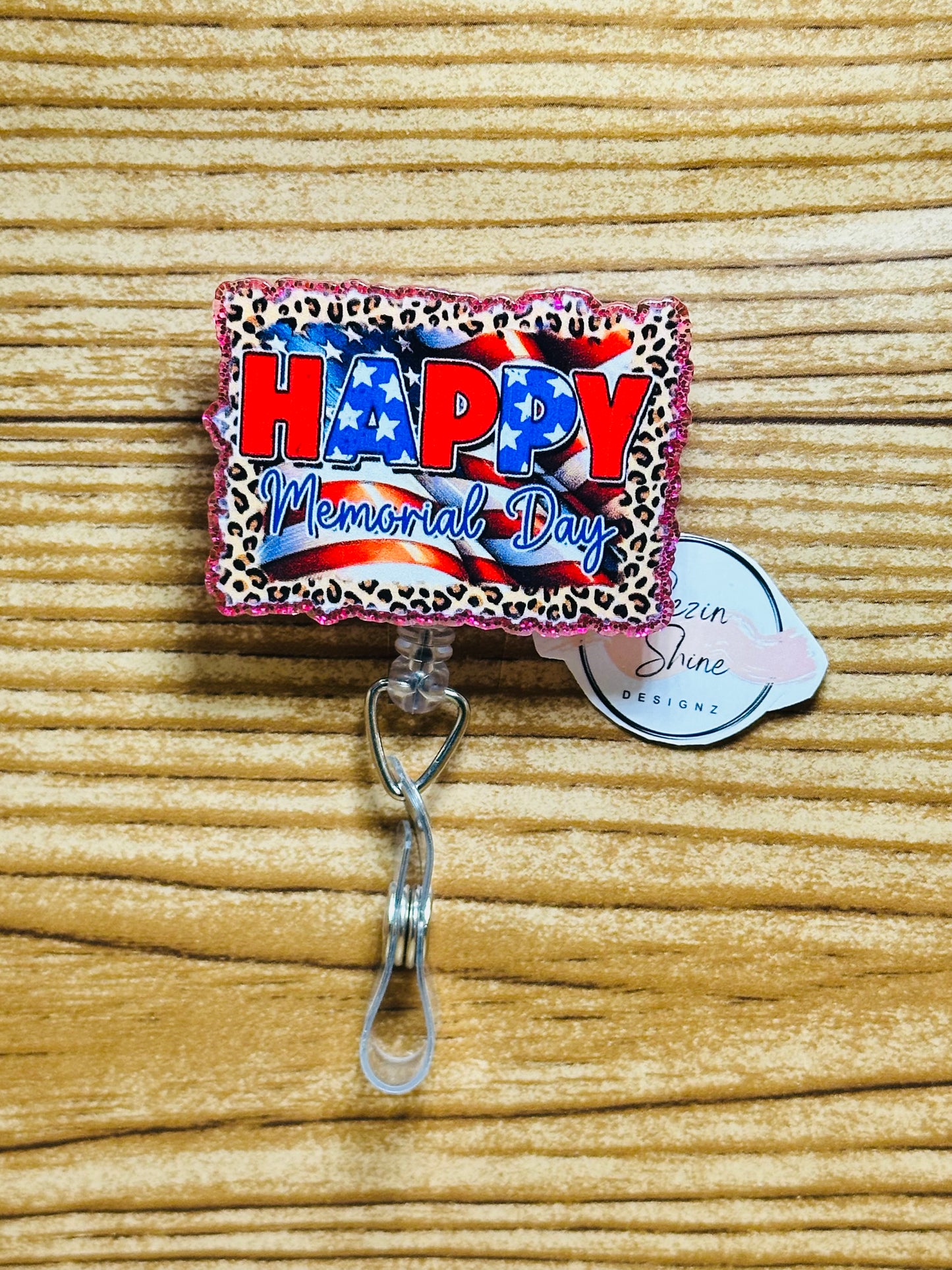 Happy Memorial Day Badge Reel