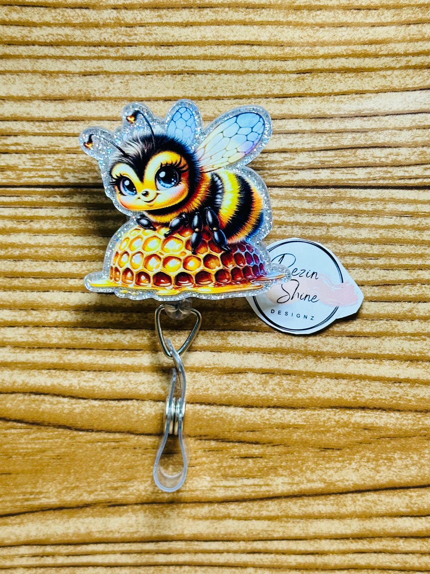 Bee Badge Reel