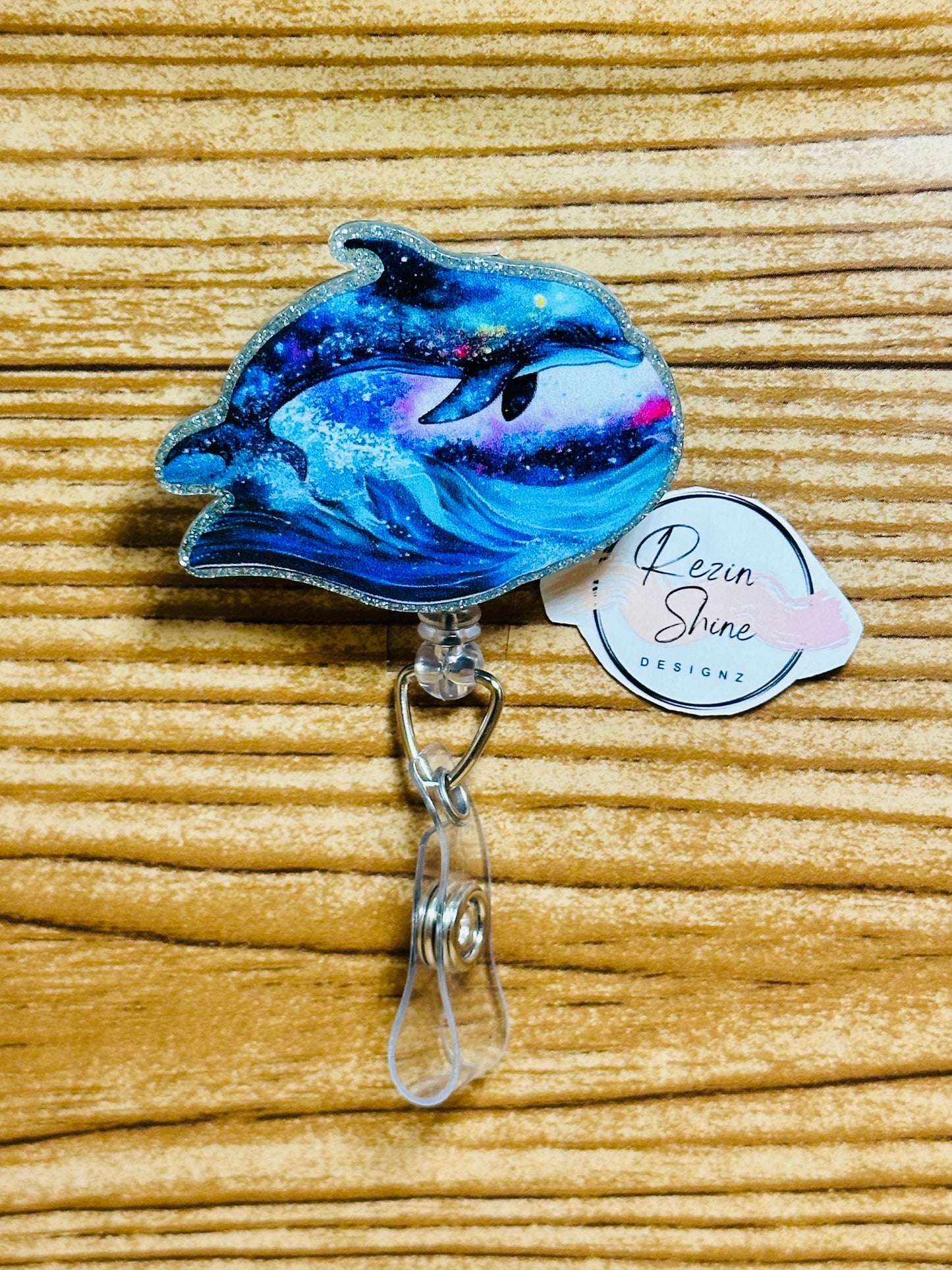 Dolphin Badge Reel