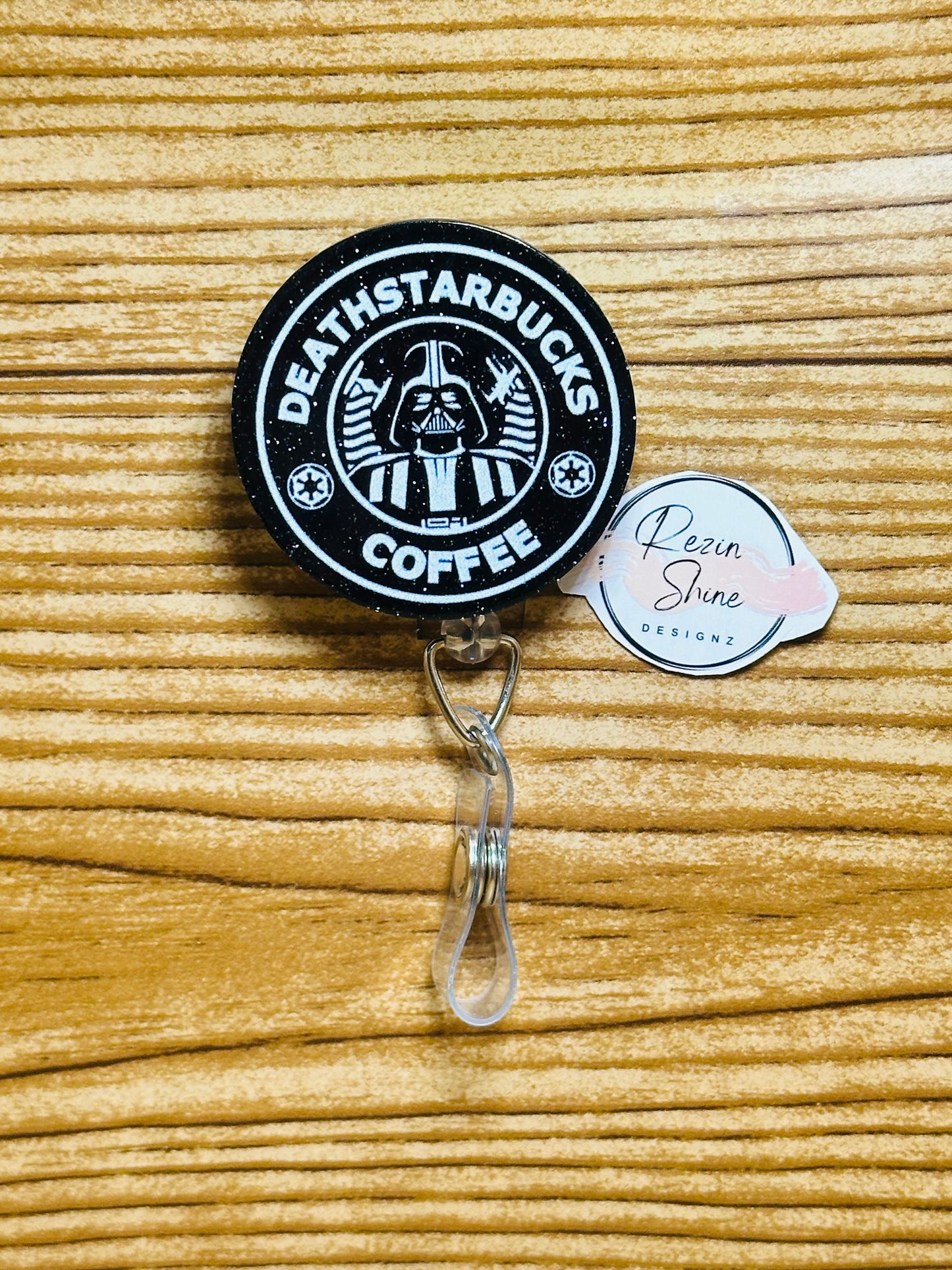 Cartoon Coffee Badge Reel