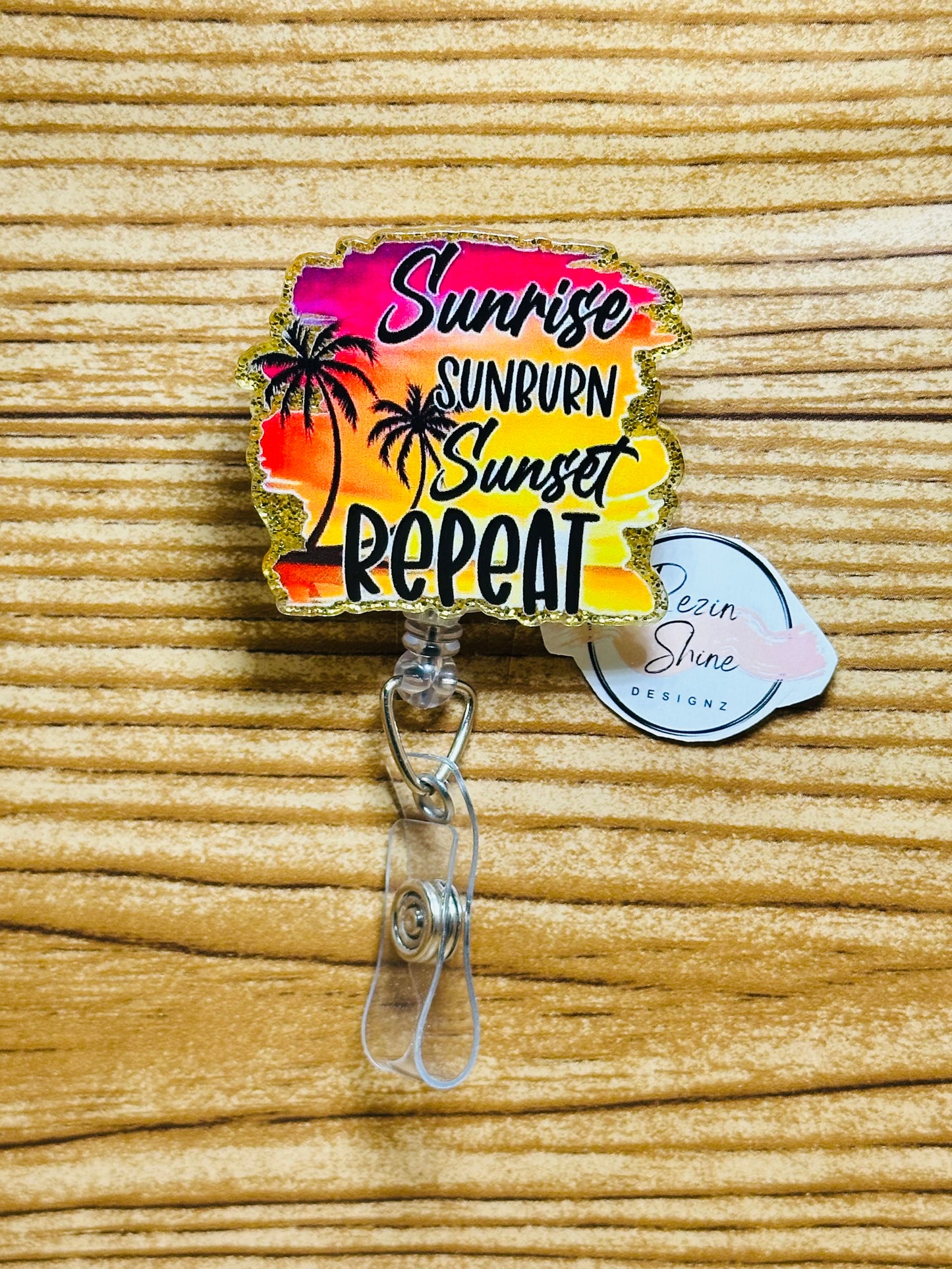 Sunrise Sunburn Badge Reel