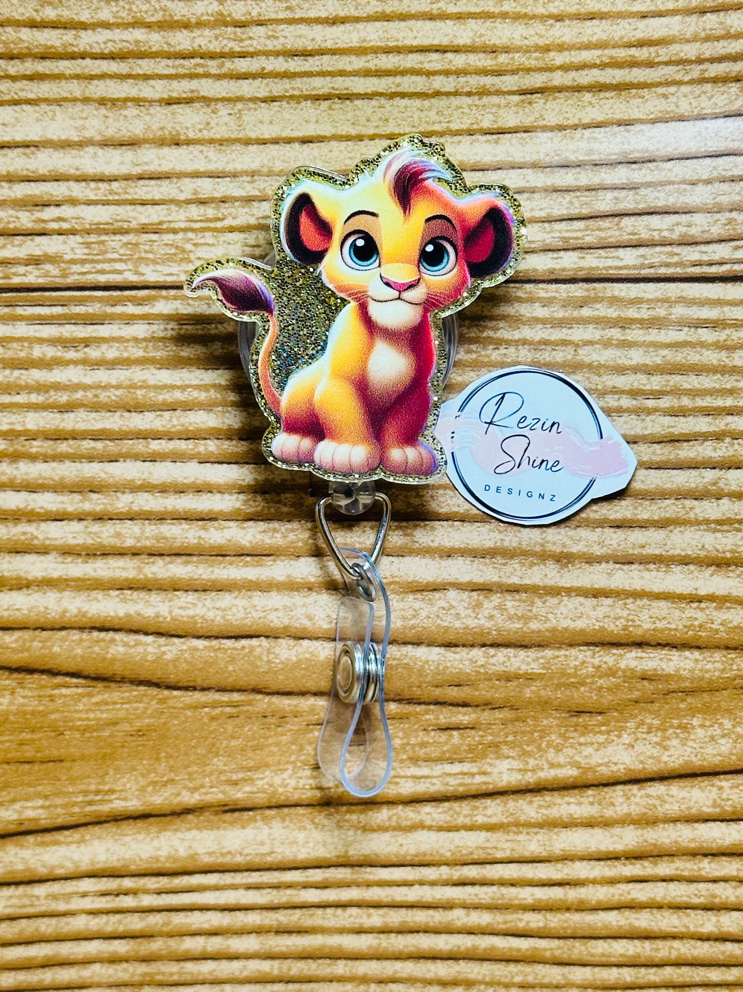 Lion Badge Reel