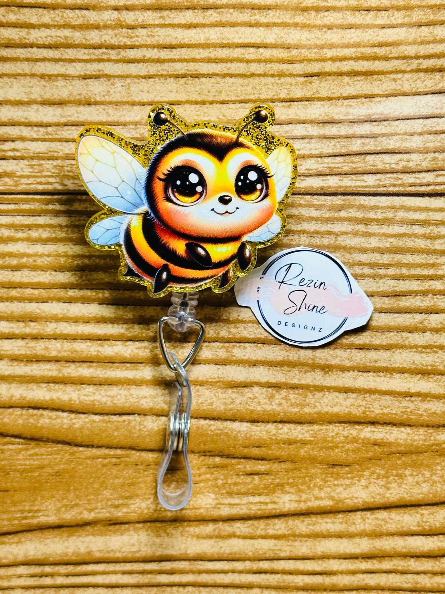 Bee Badge Reel