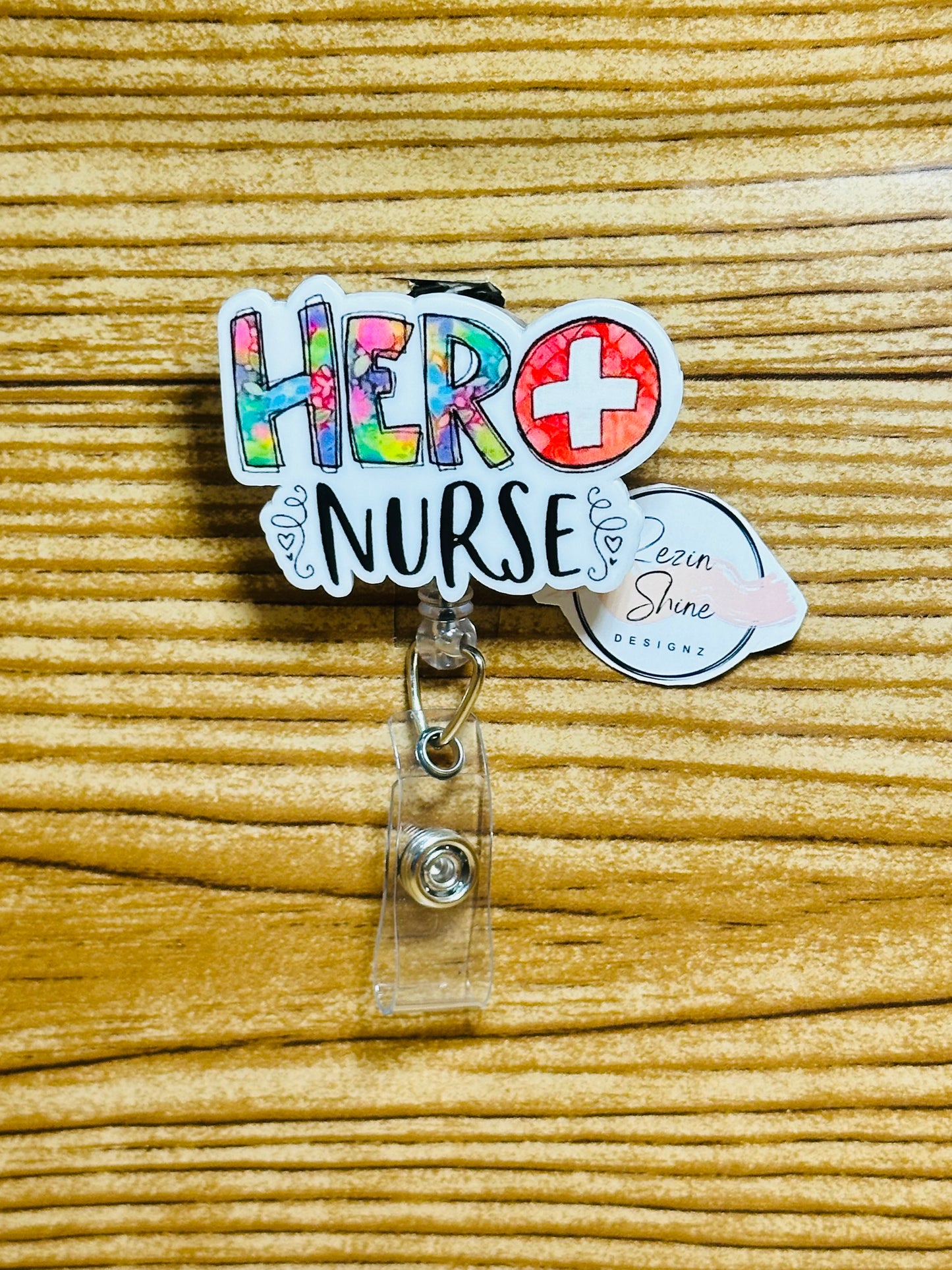 Hero Nurse Badge Reel