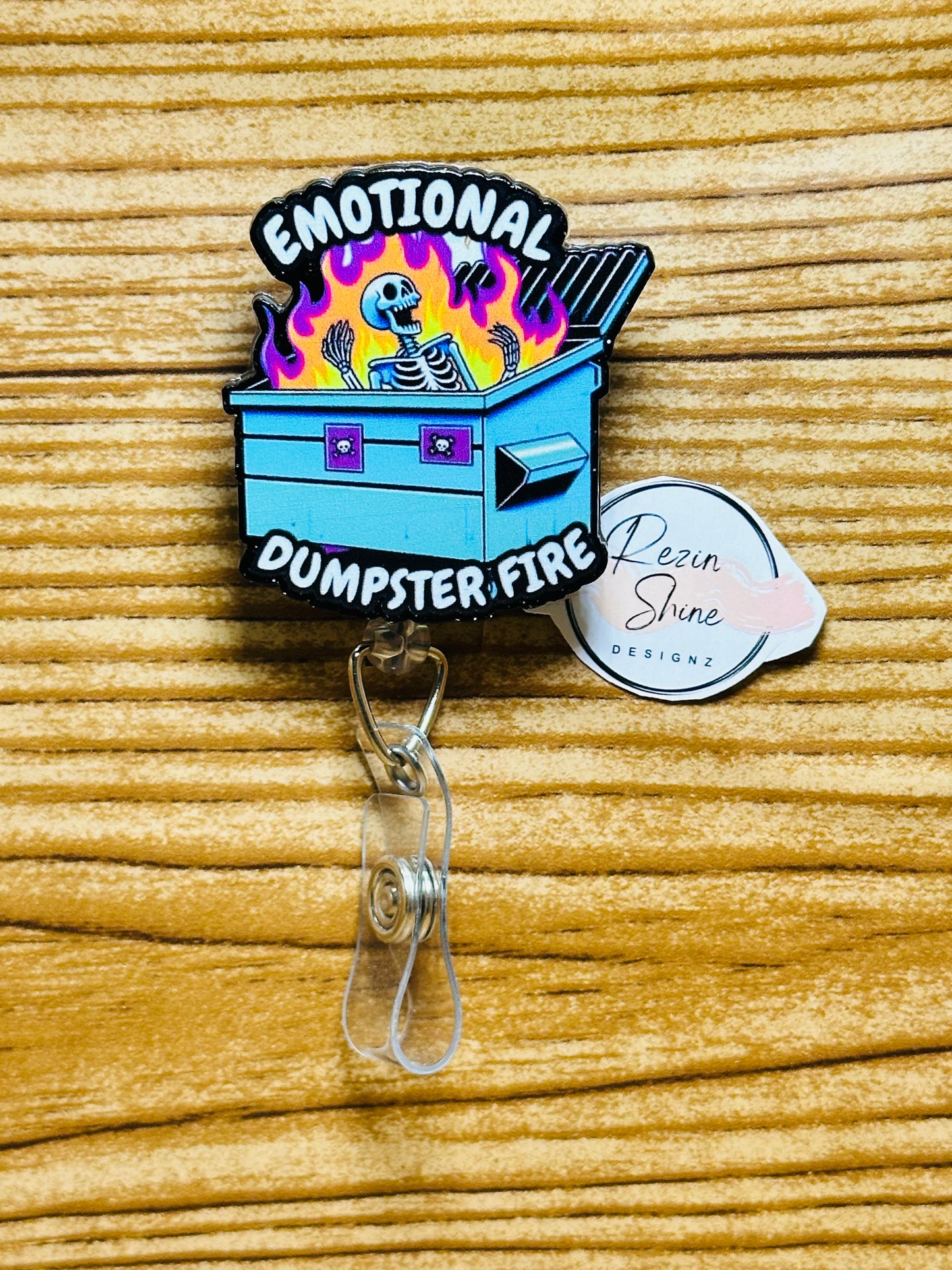 Emotional Dumpster Fire Badge Reel