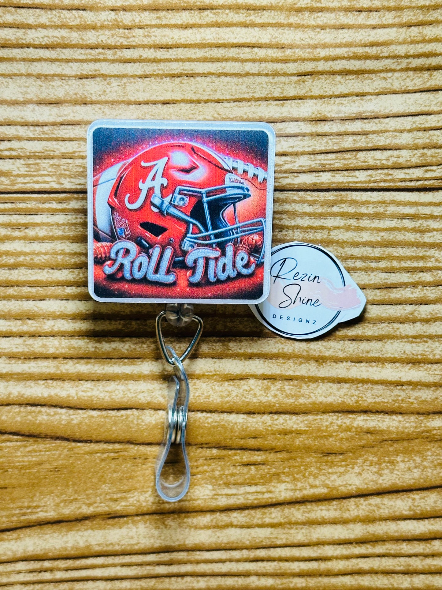 Roll Tide Badge Reel