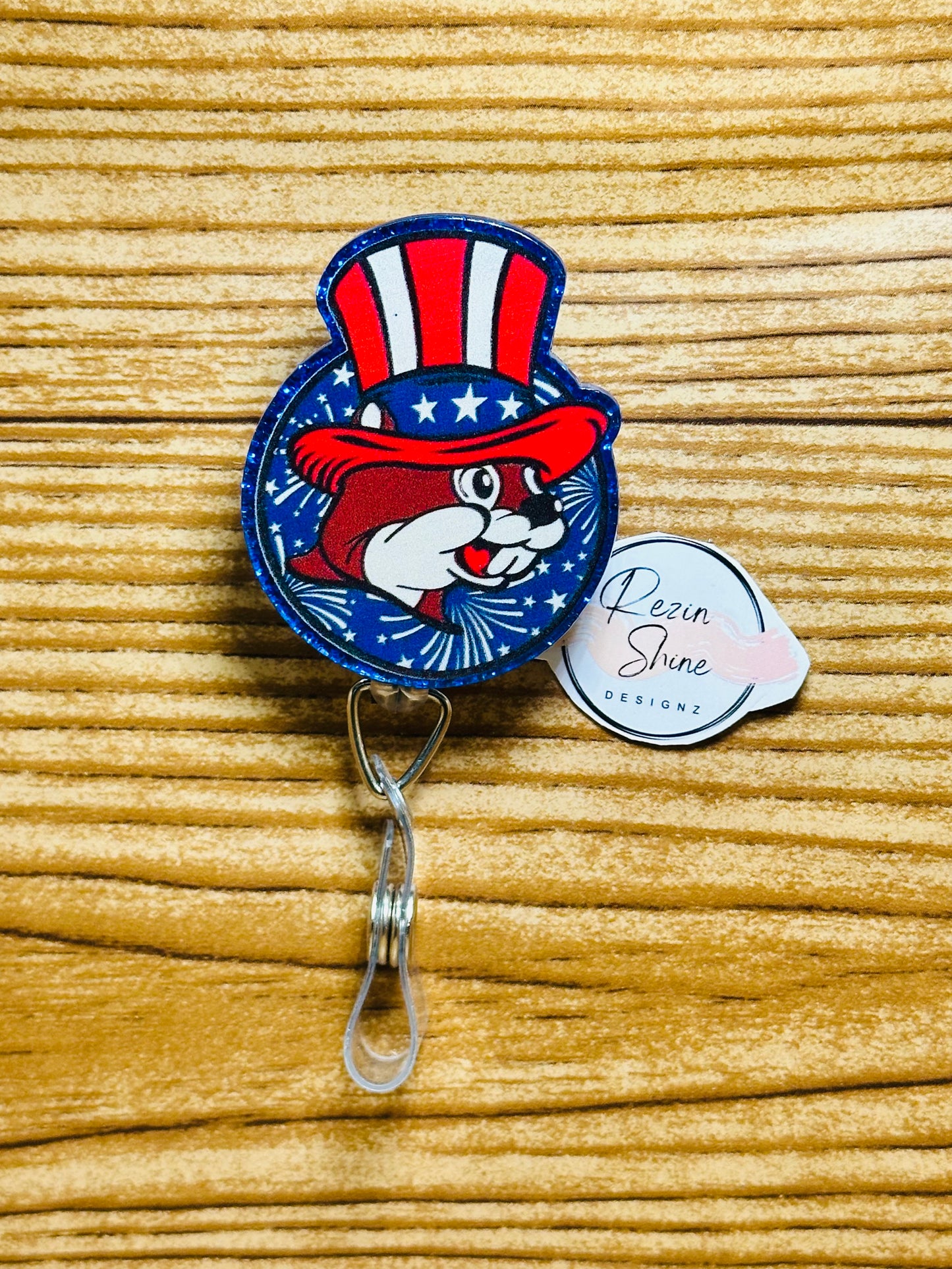 Buc'ee's American Badge Reel