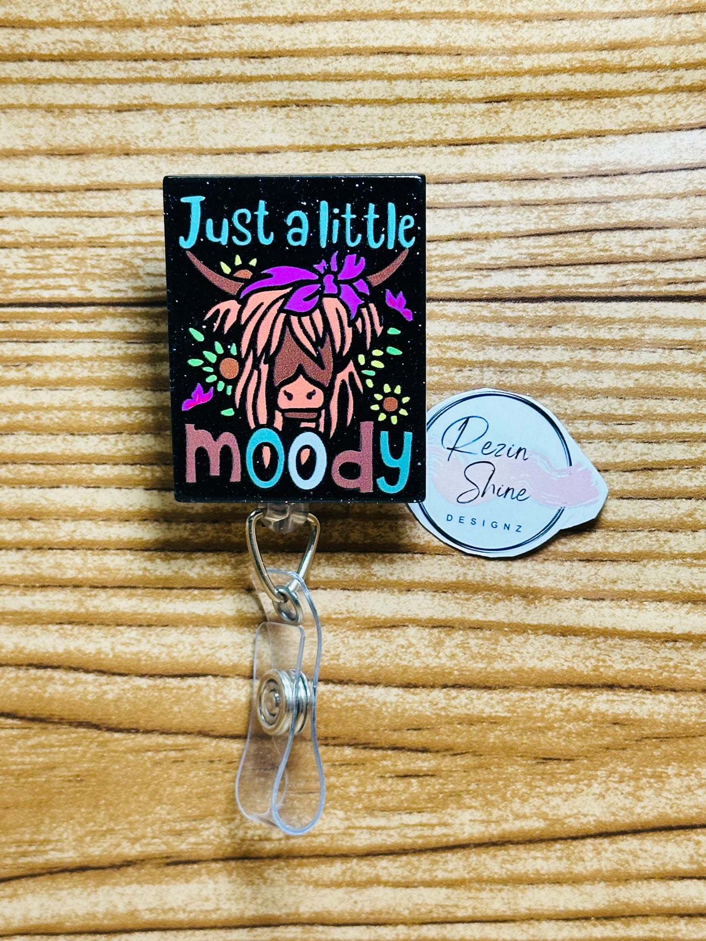 Just A Little Moody Badge Reel