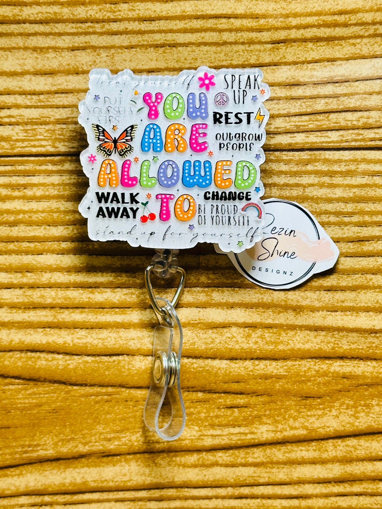 You Are Allowed To Badge Reel