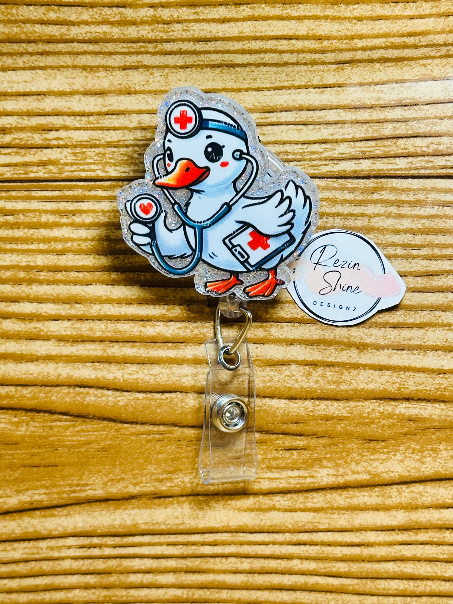 Medical Duck Badge Reel
