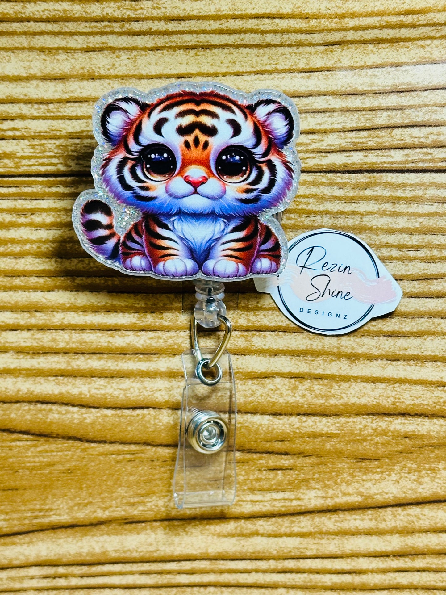 Tiger Badge Reel