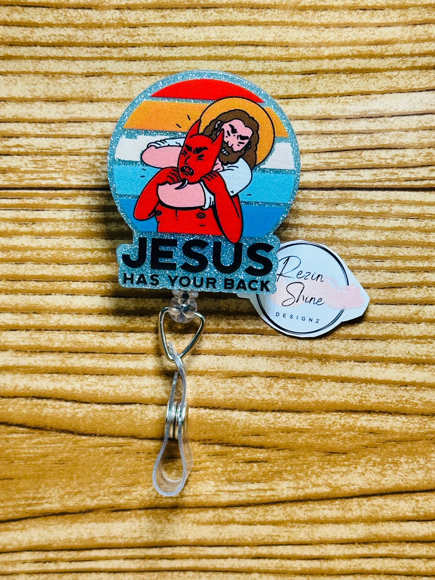 Jesus Has Your Back Badge Reel