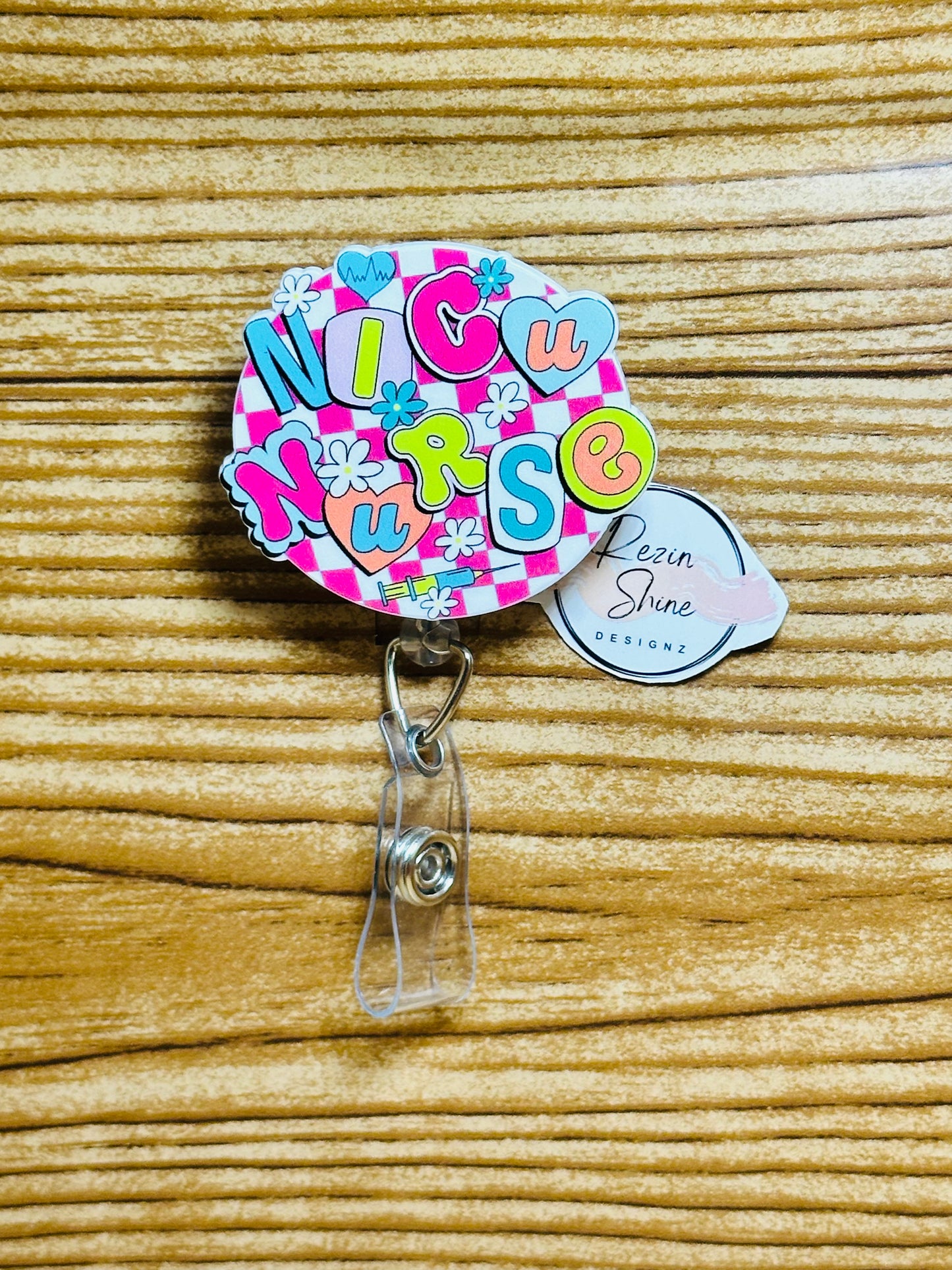 NICU Nurse Badge Reel