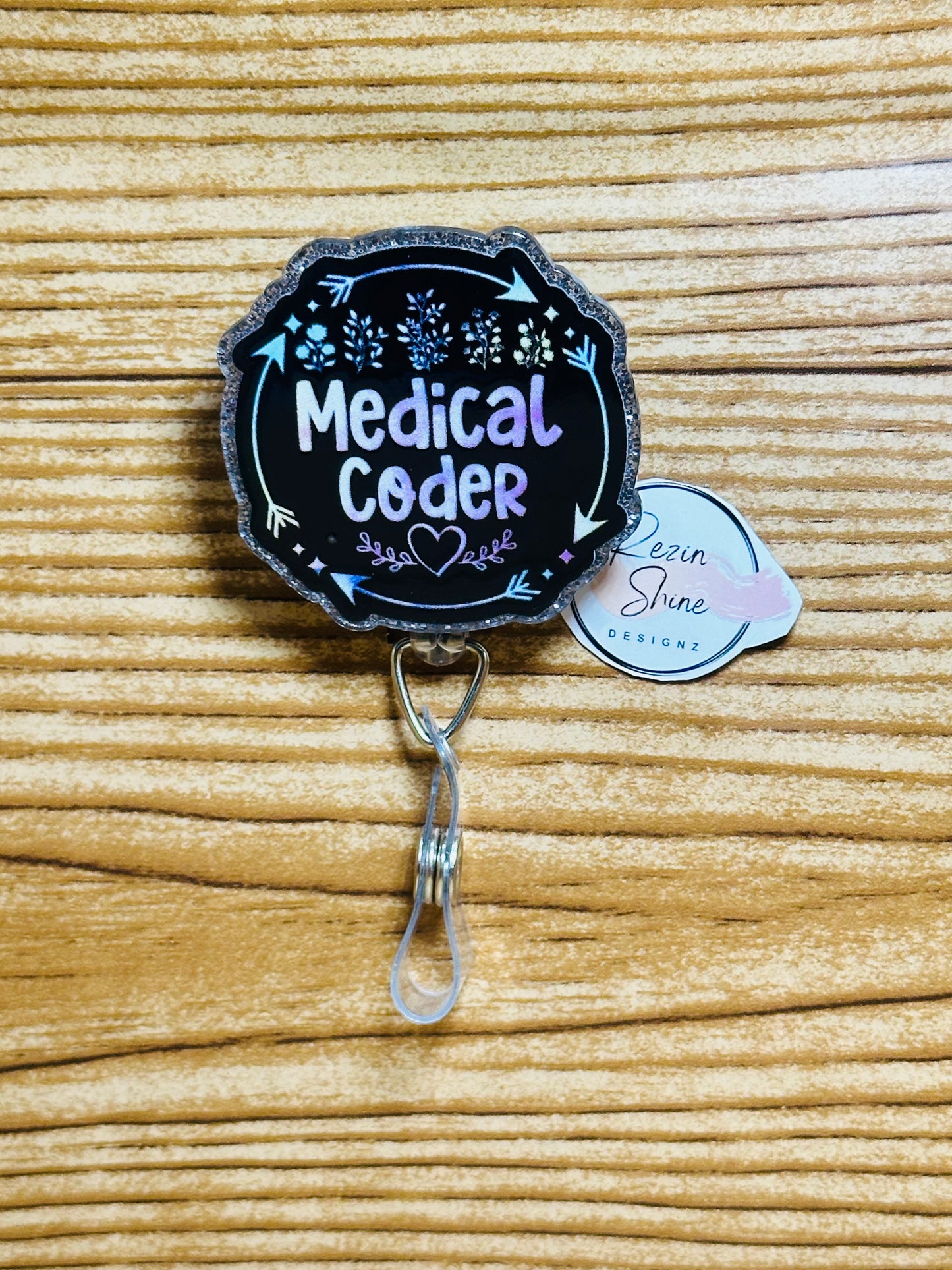 Medical Coder Badge Reel