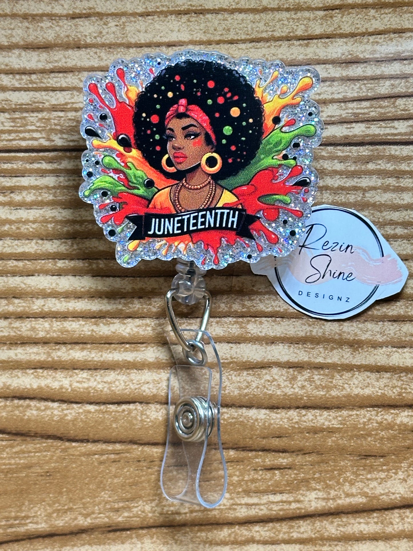 Juneteenth Badge Reel