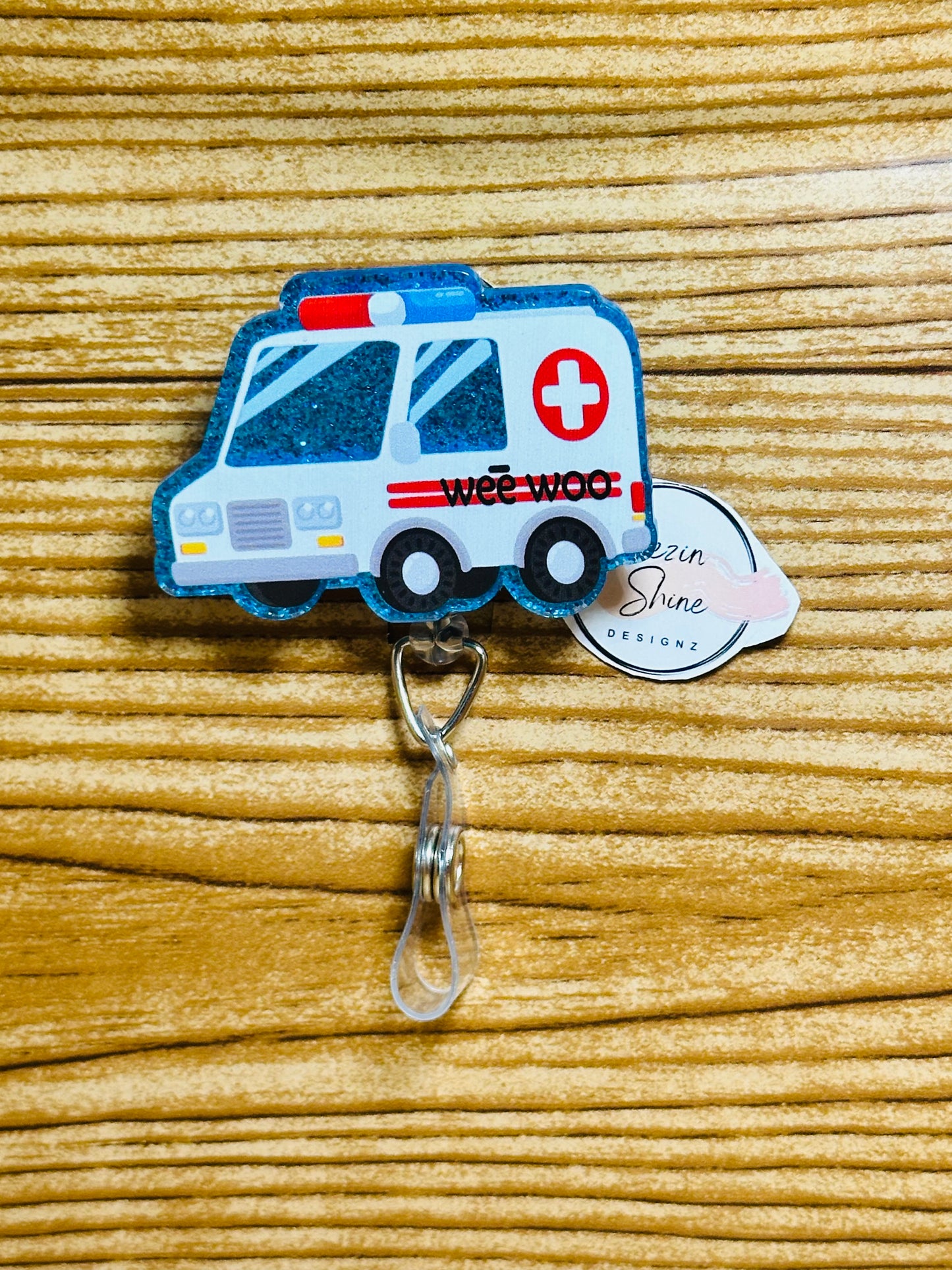 Wee Woo Badge Reel