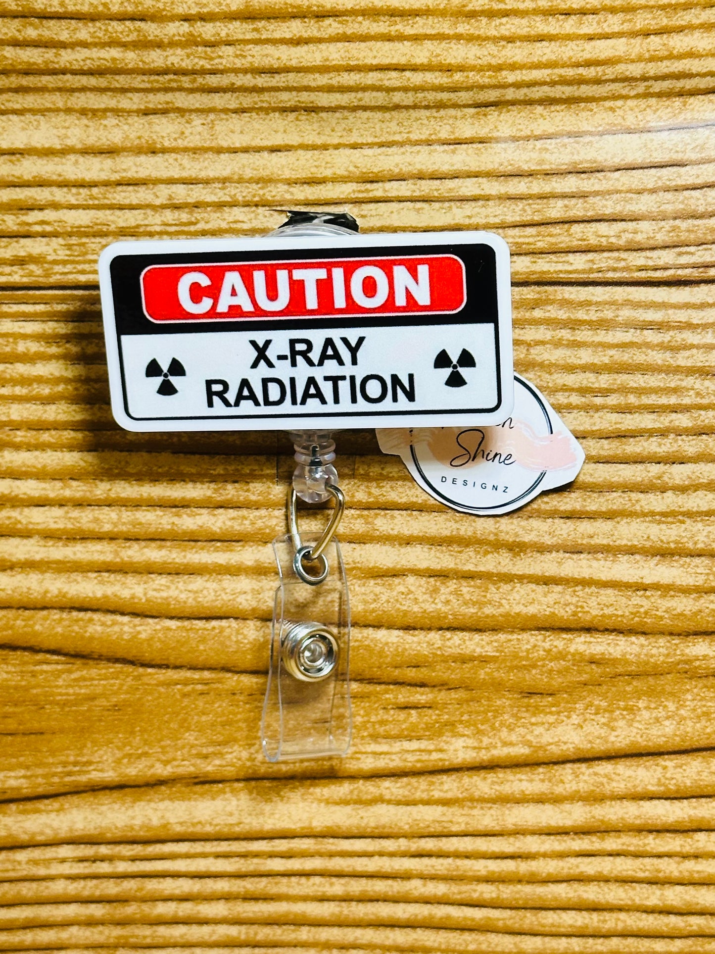Caution X-Ray Badge Reel