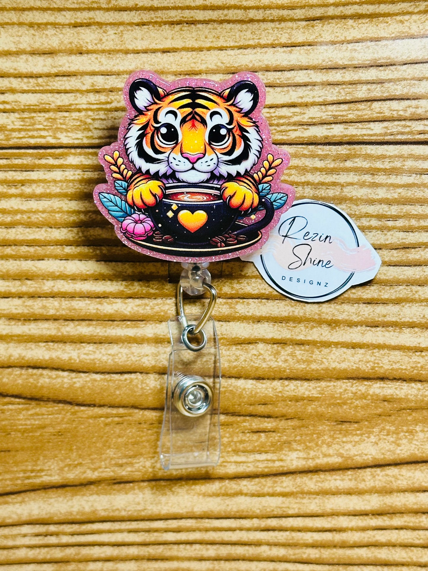 Tiger Badge Reel