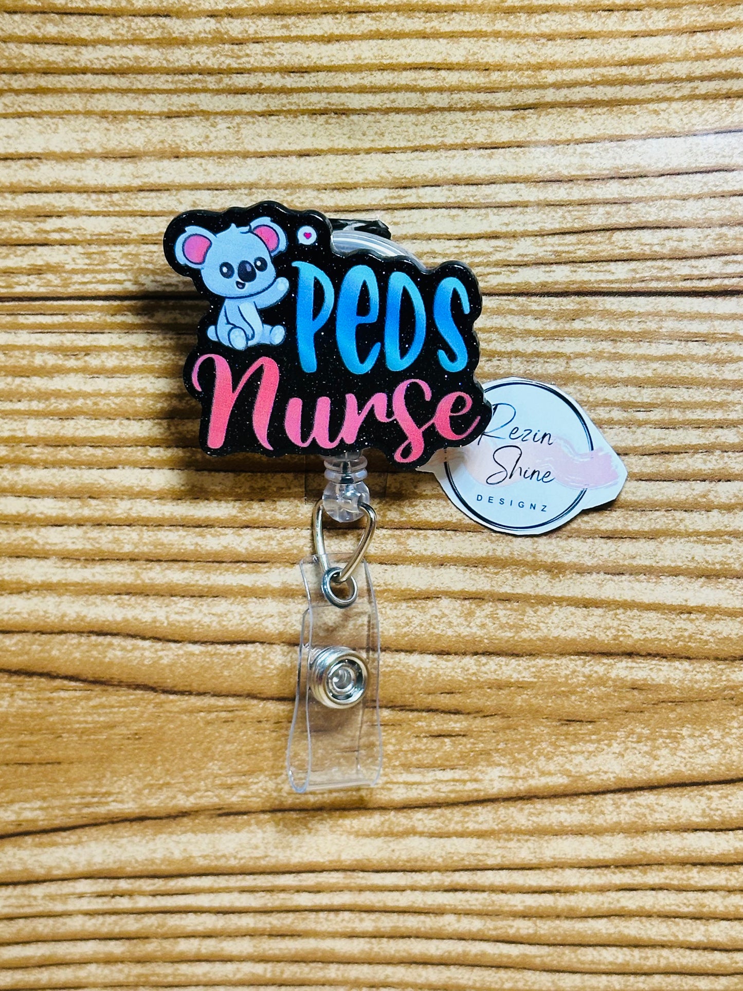 Peds Nurse Badge Reel