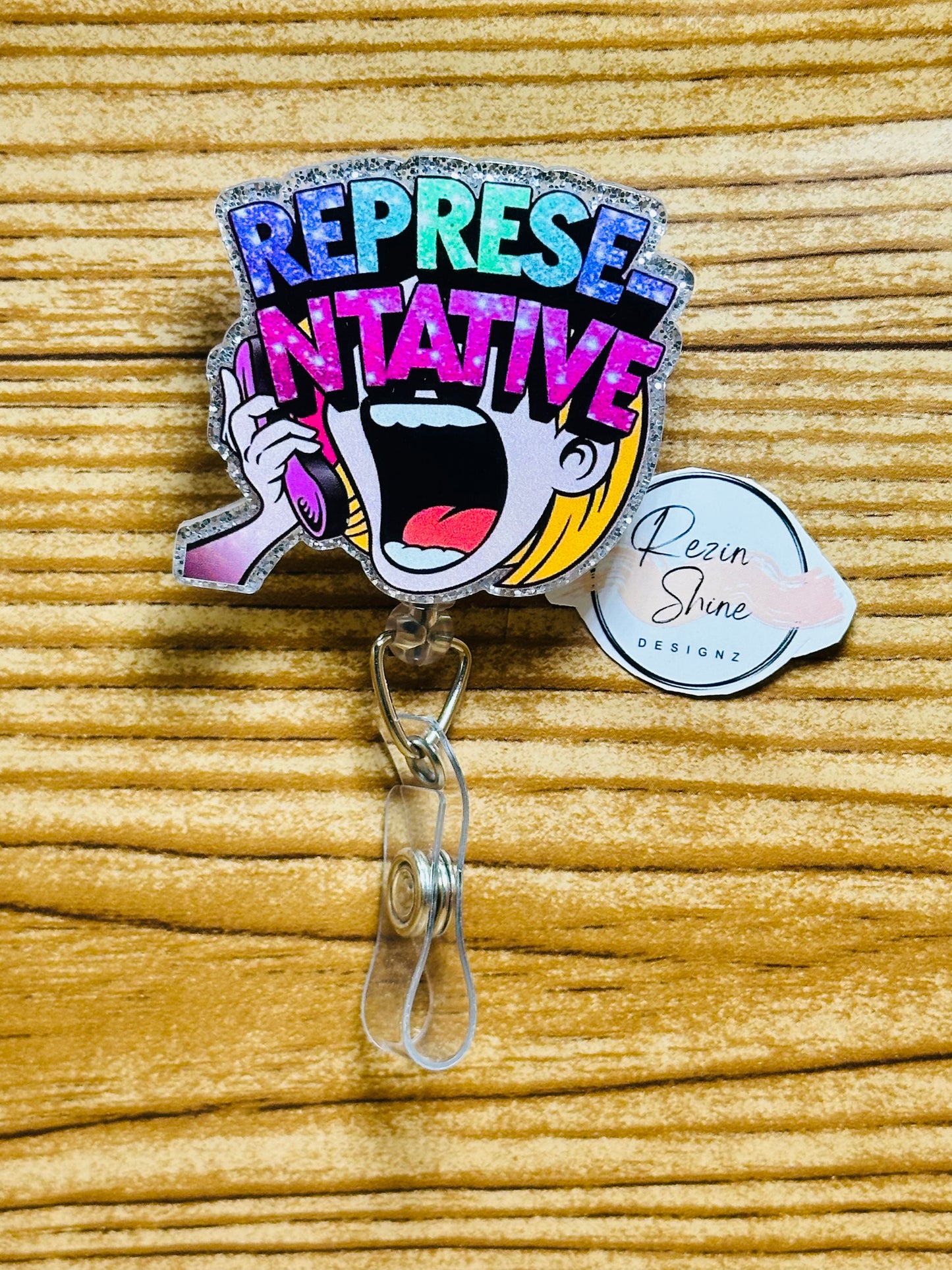 Representative Badge Reel