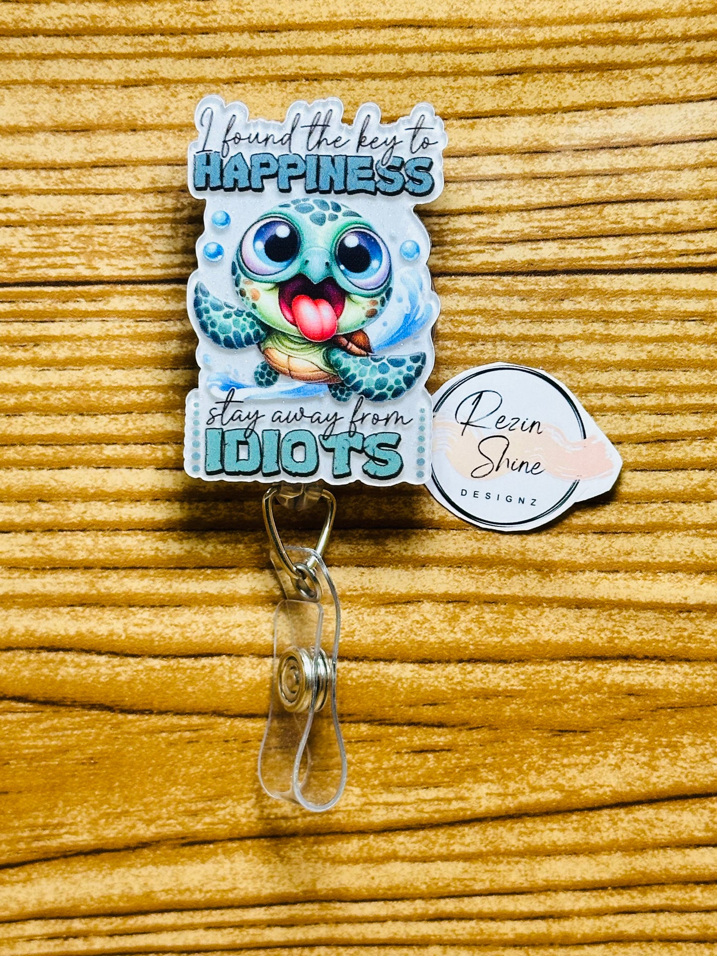 Stay Away From Idiots Badge Reel