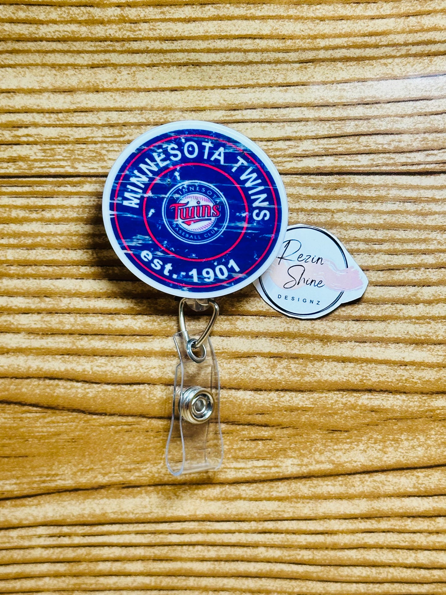 Twins Badge Reel