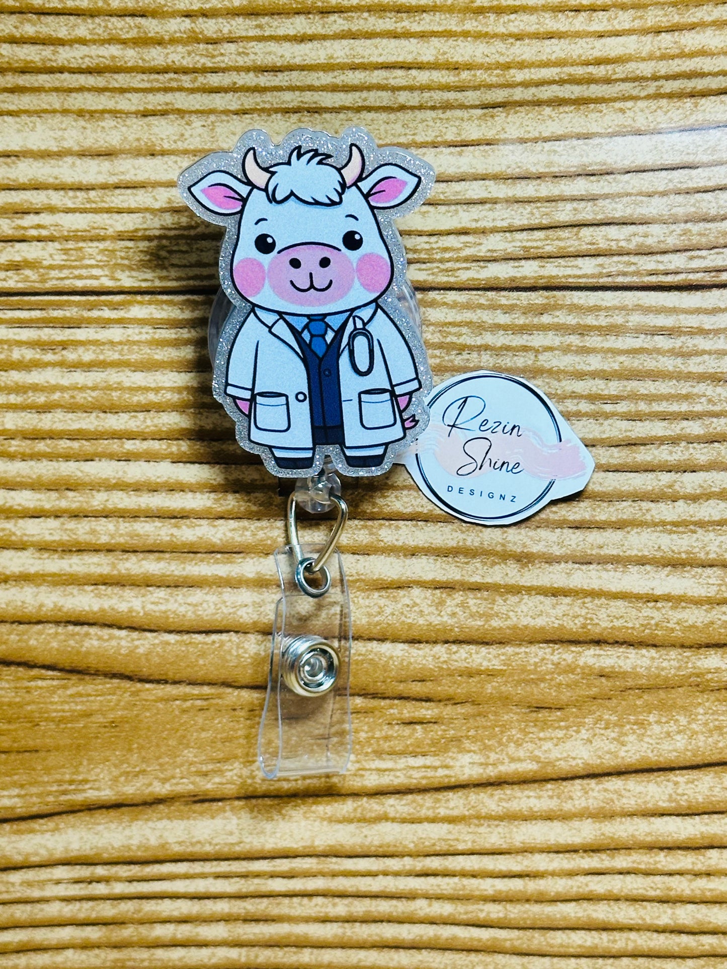 Cow Doctor Badge Reel