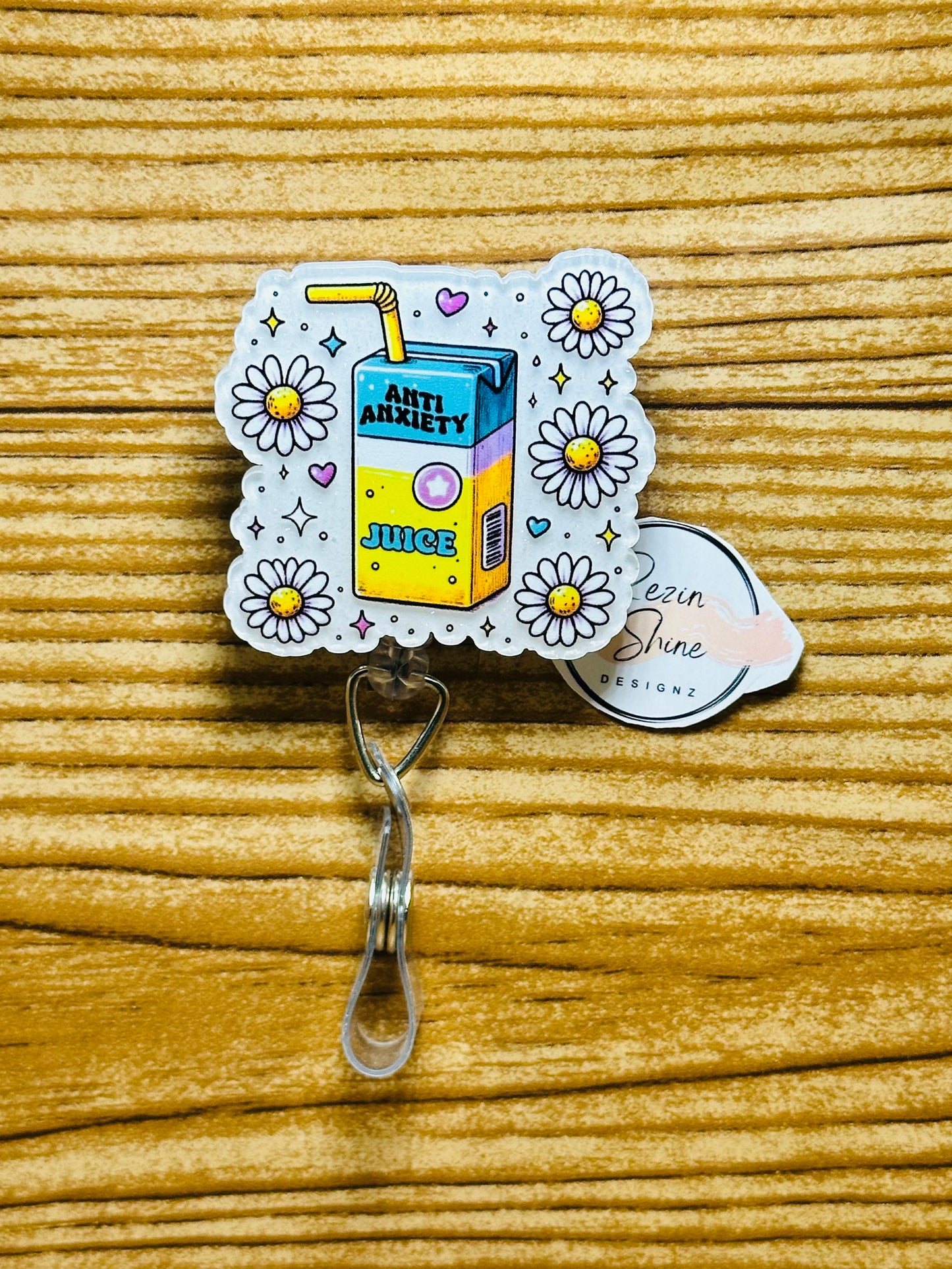 Anti Anxiety Juice Badge Reel