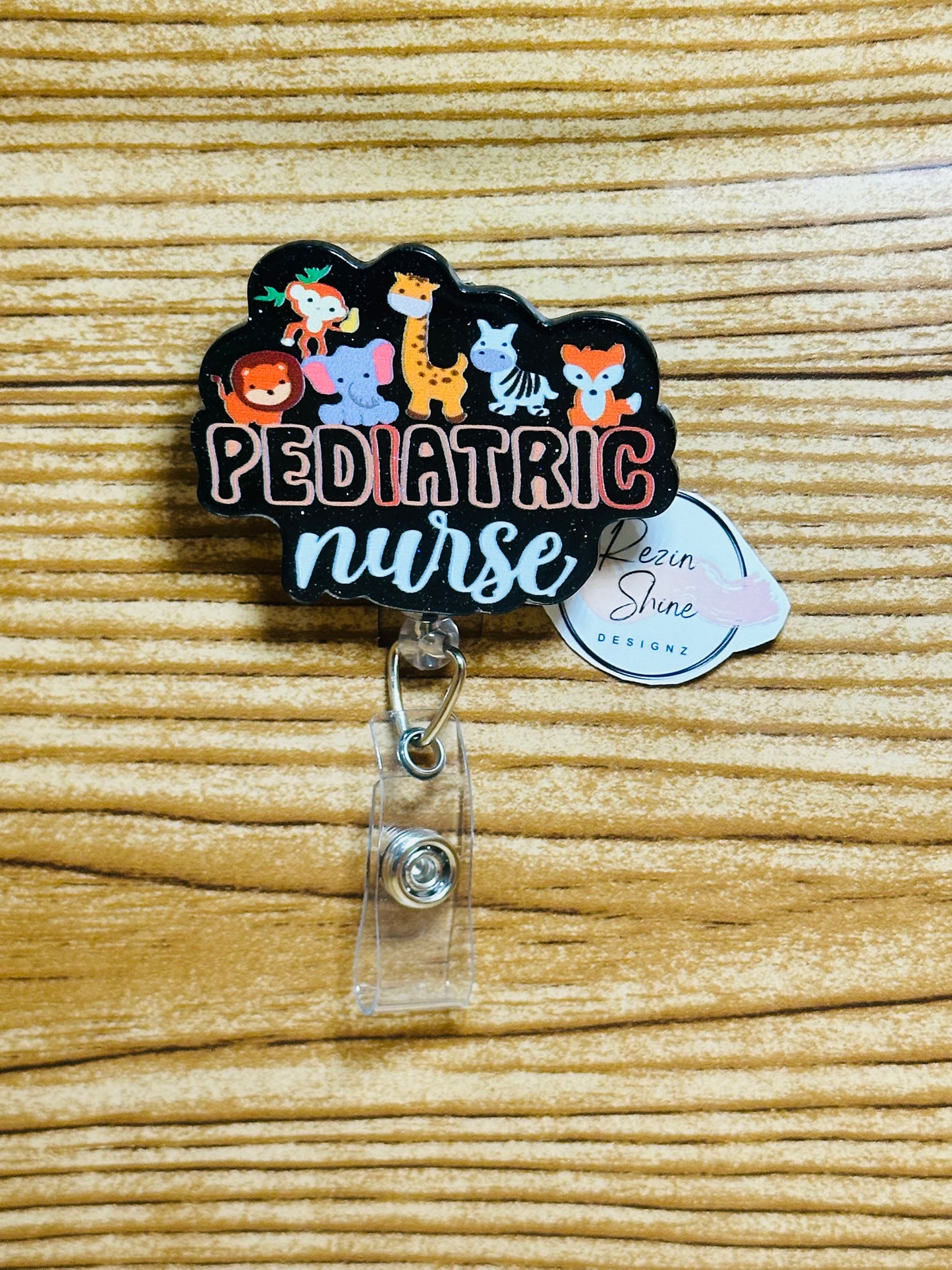 Pediatric Nurse Badge Reel