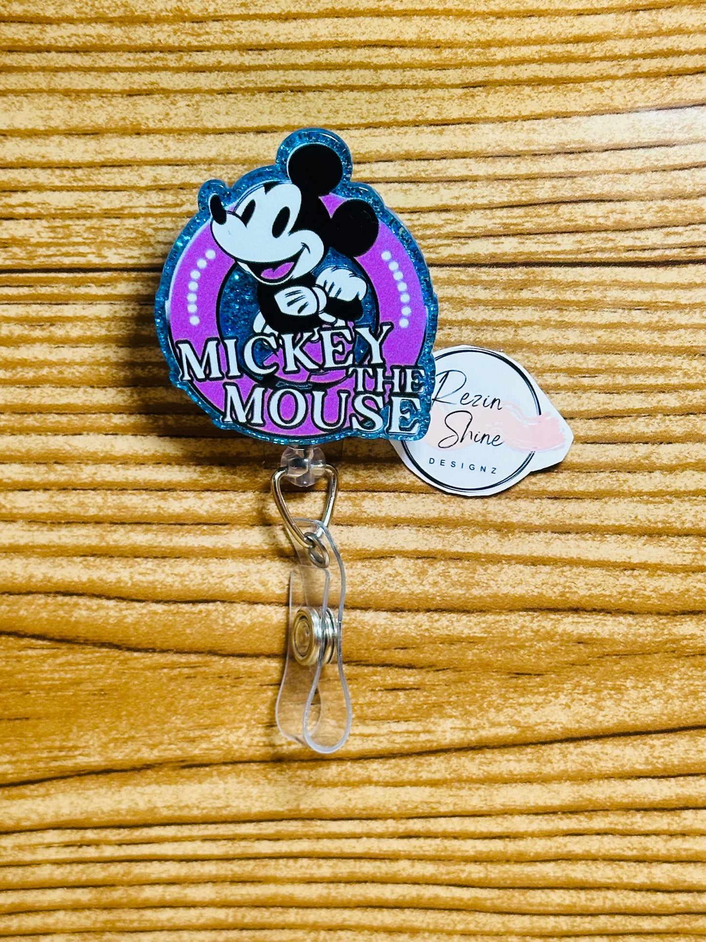 Mickey Badge Reel