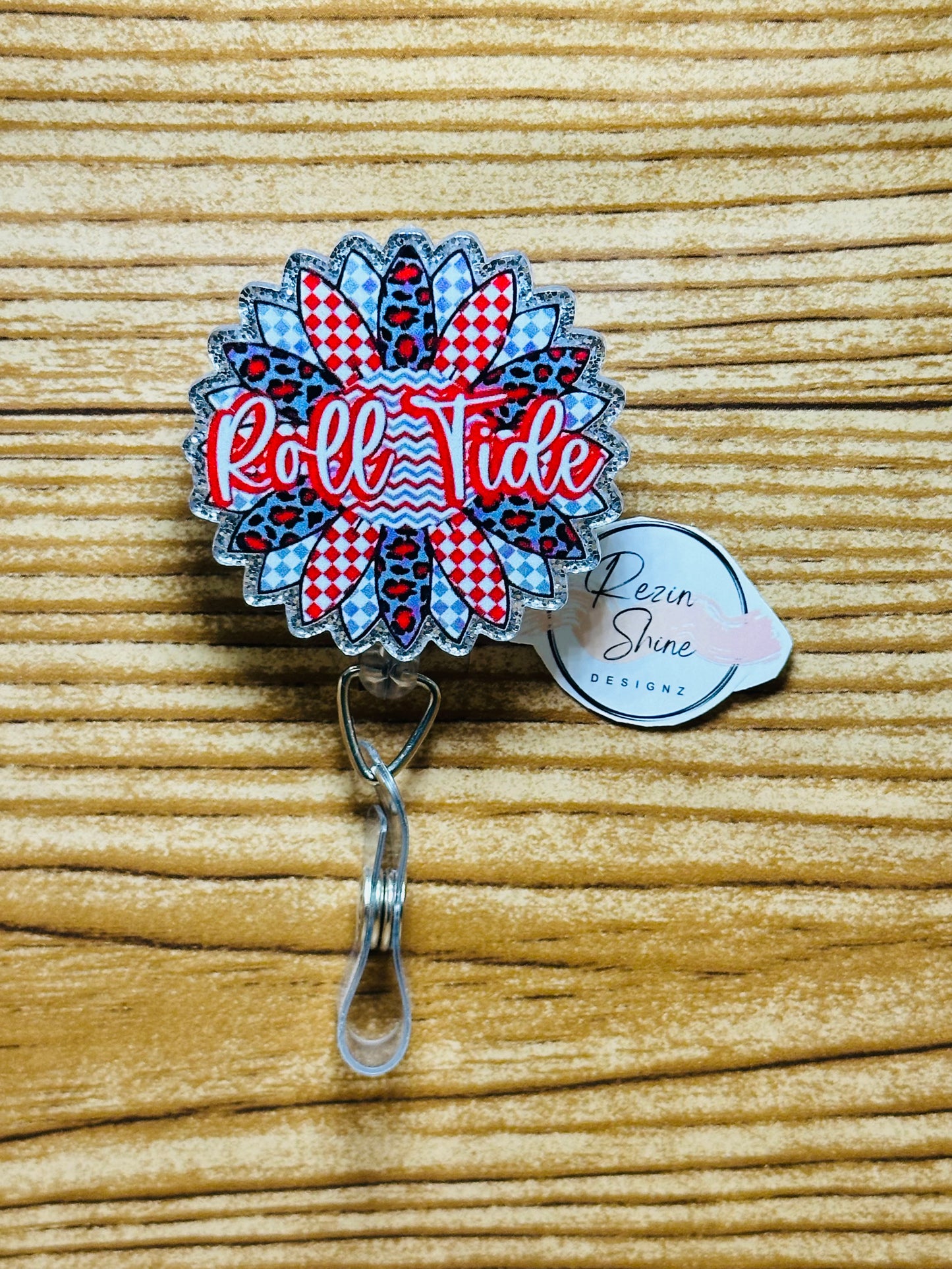 Roll Tide Badge Reel
