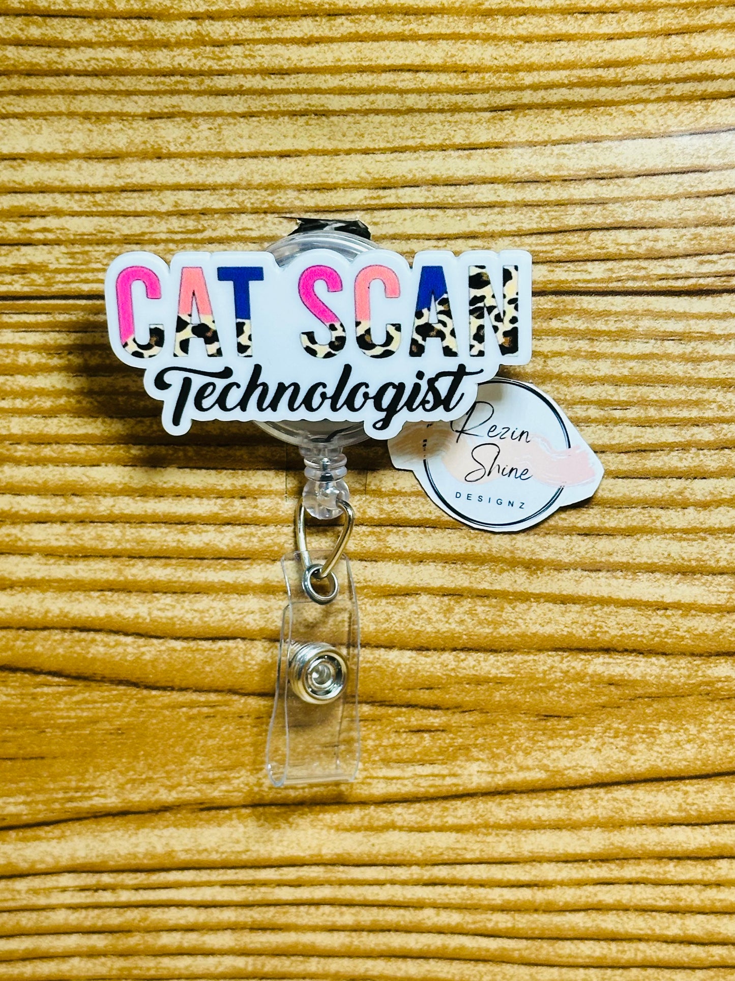 Cat Scan Technologist Badge Reel
