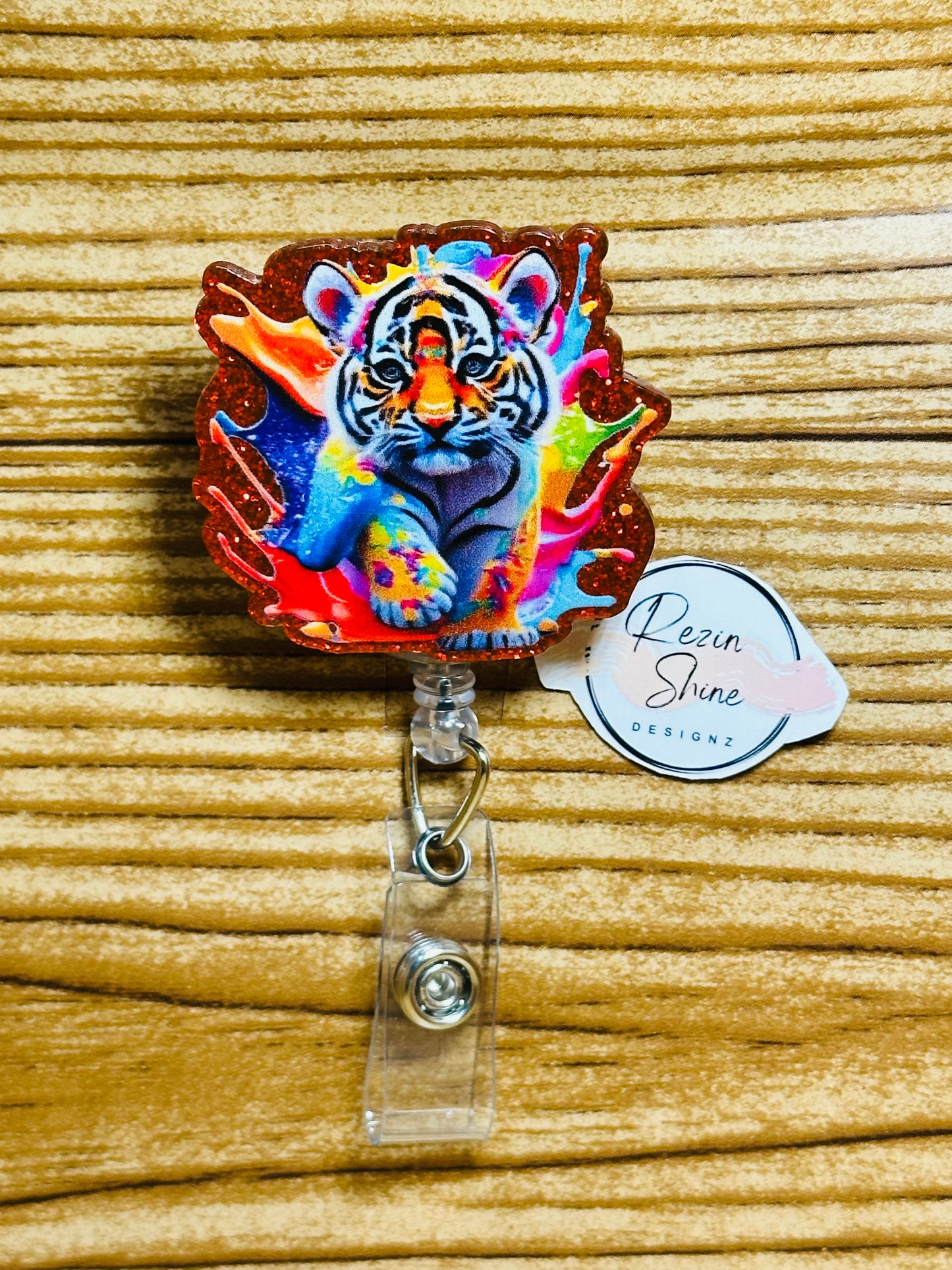 Tiger Badge Reel