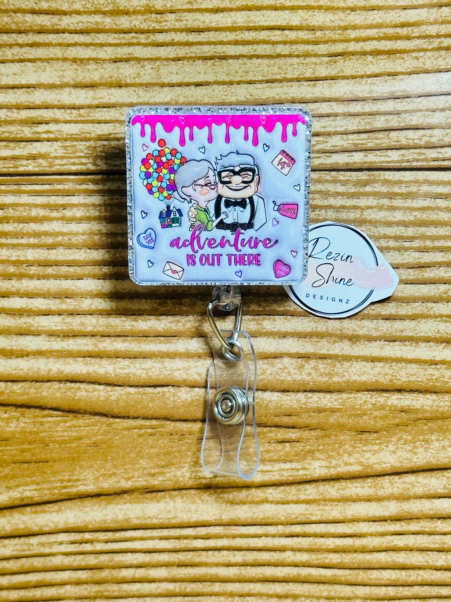 Cartoon UP Badge Reel