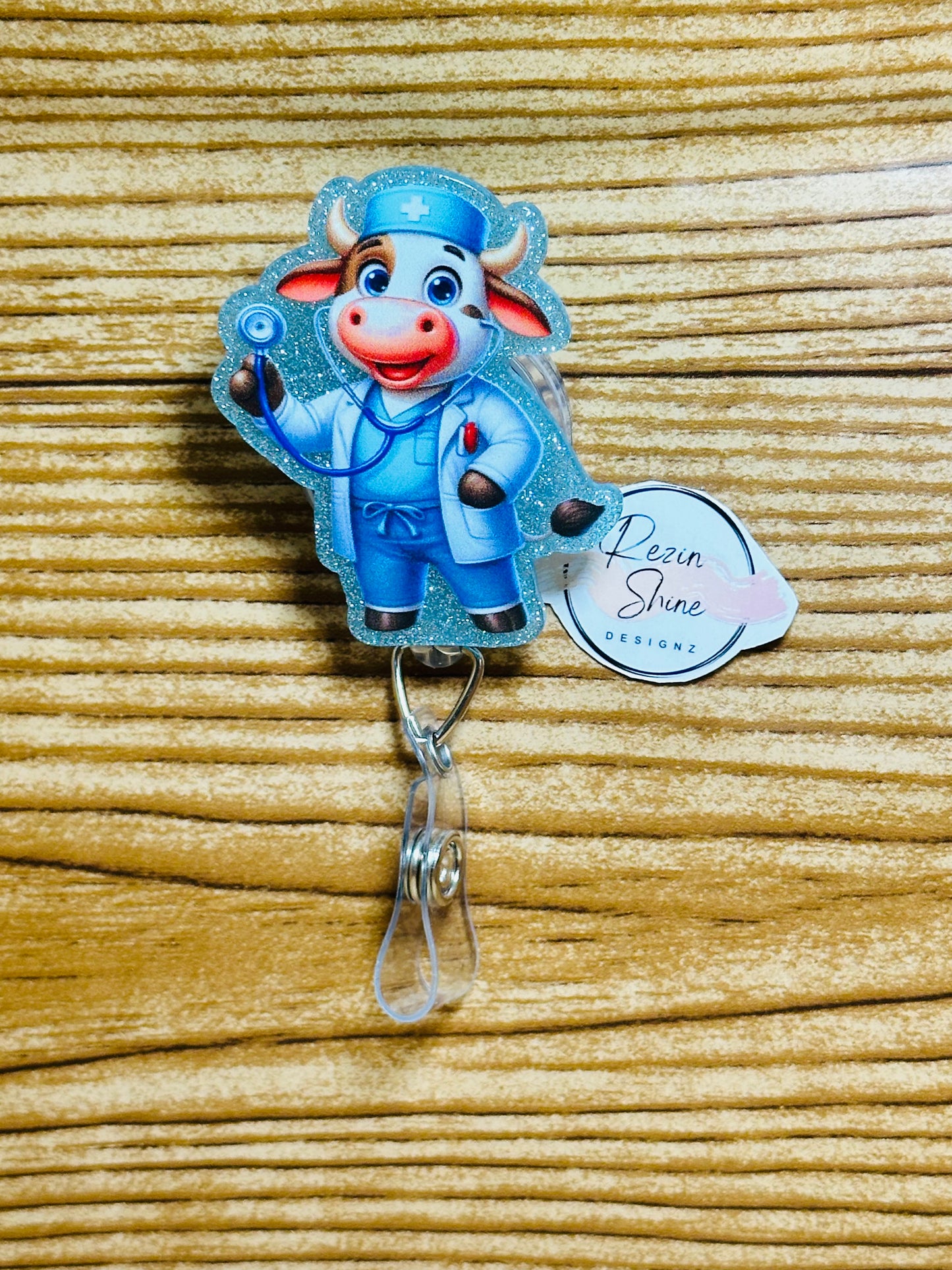 Cow Doctor Badge Reel