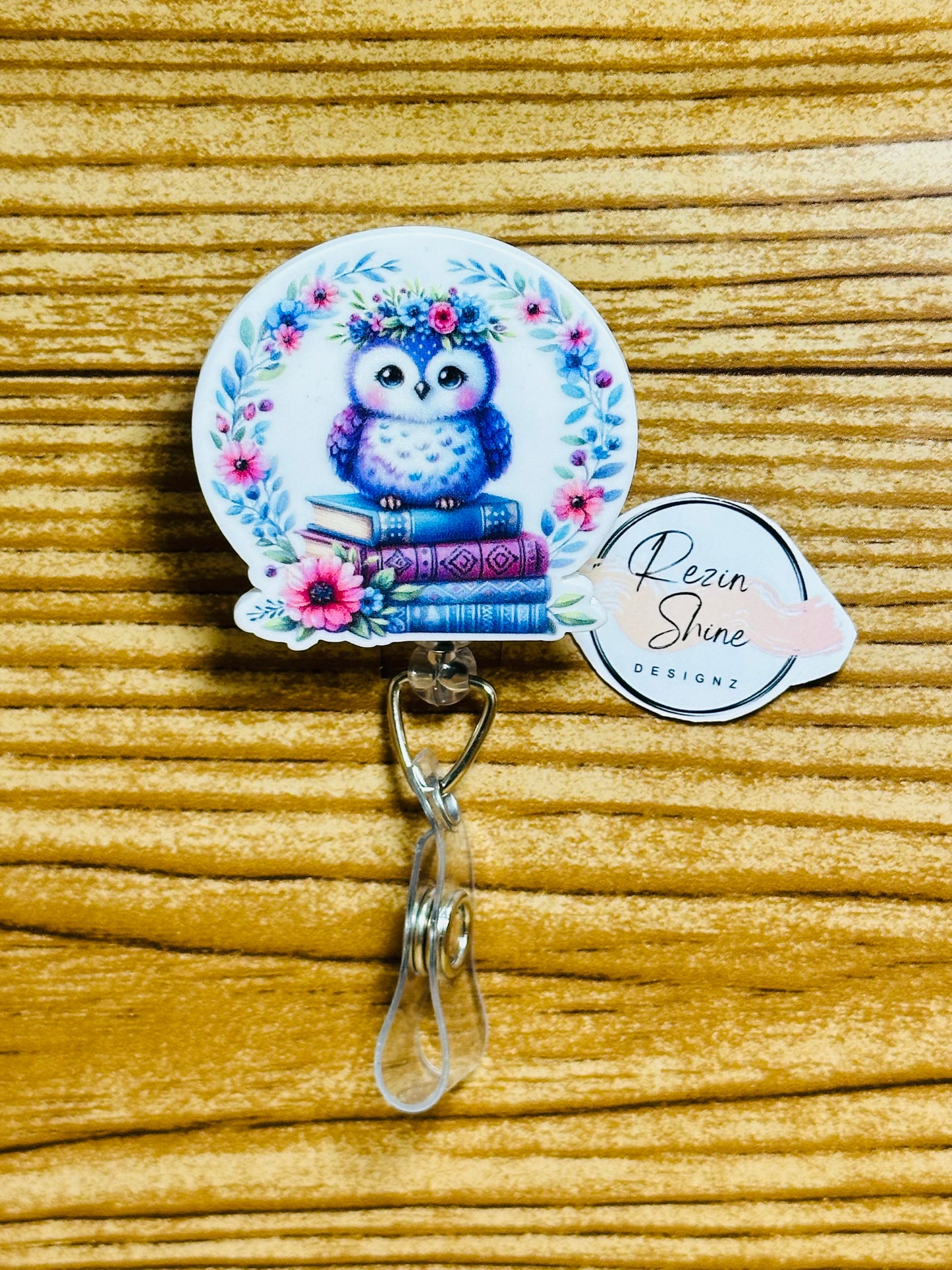 Owl Badge Reel