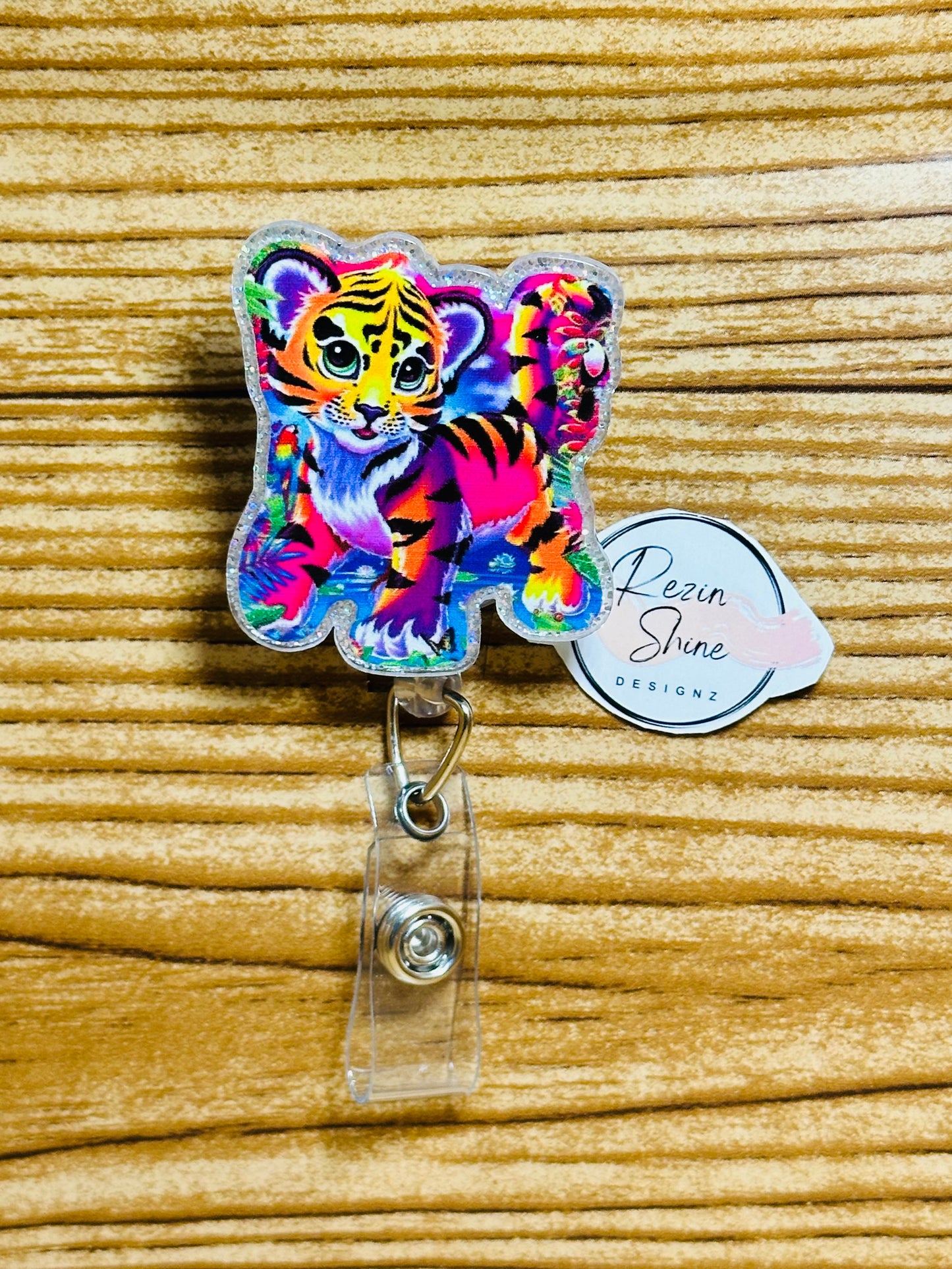 Tiger Badge Reel