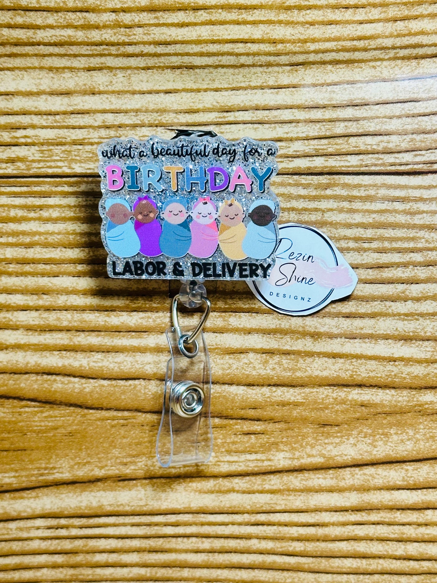Labor and Delivery Badge Reel