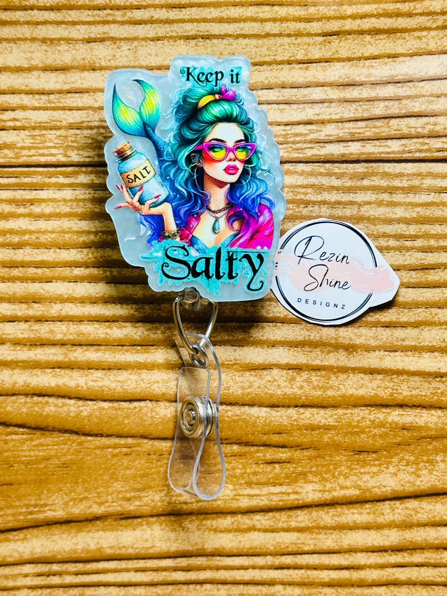 Keep It Salty Badge Reel