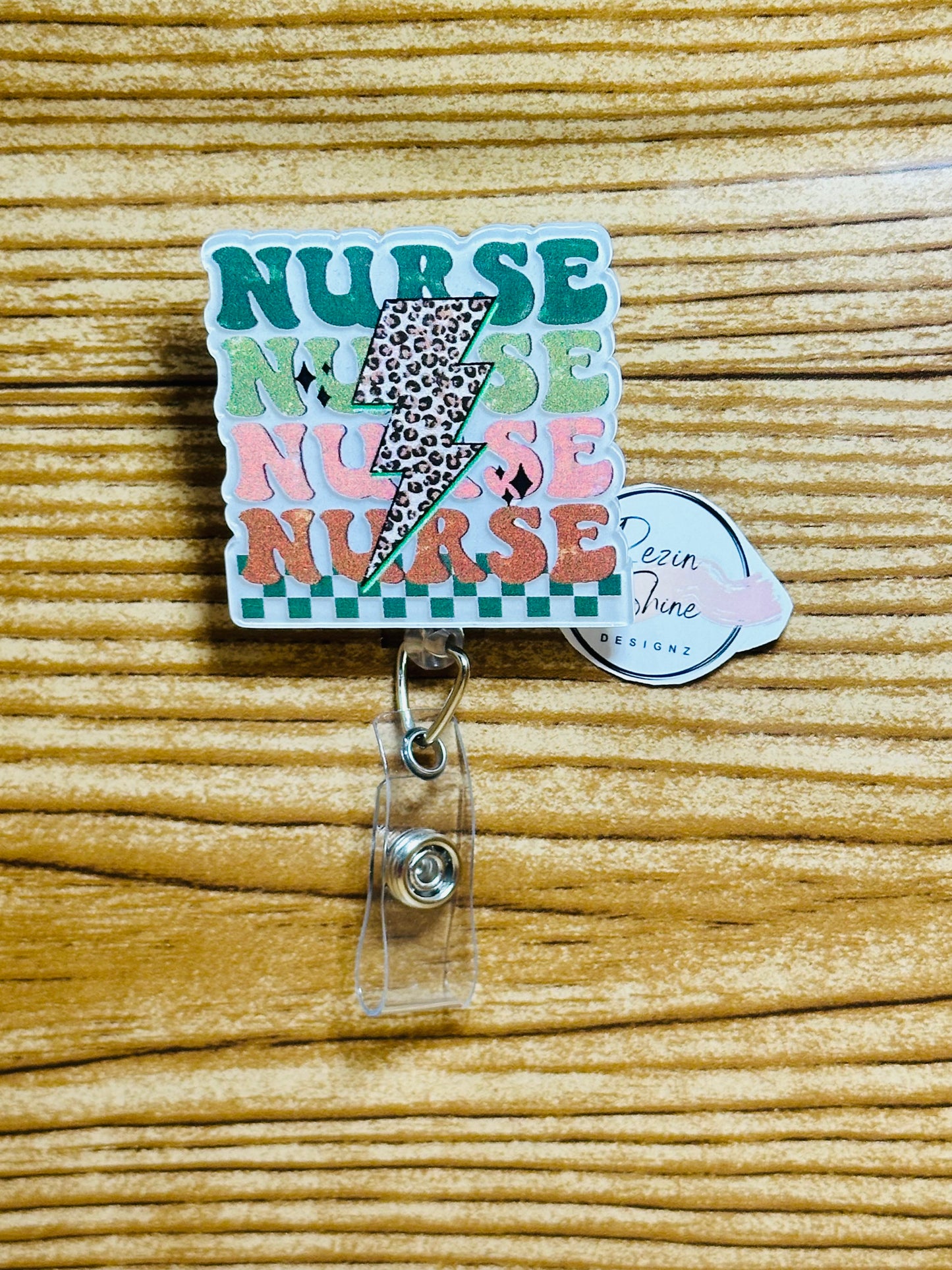 Nurse Badge Reel