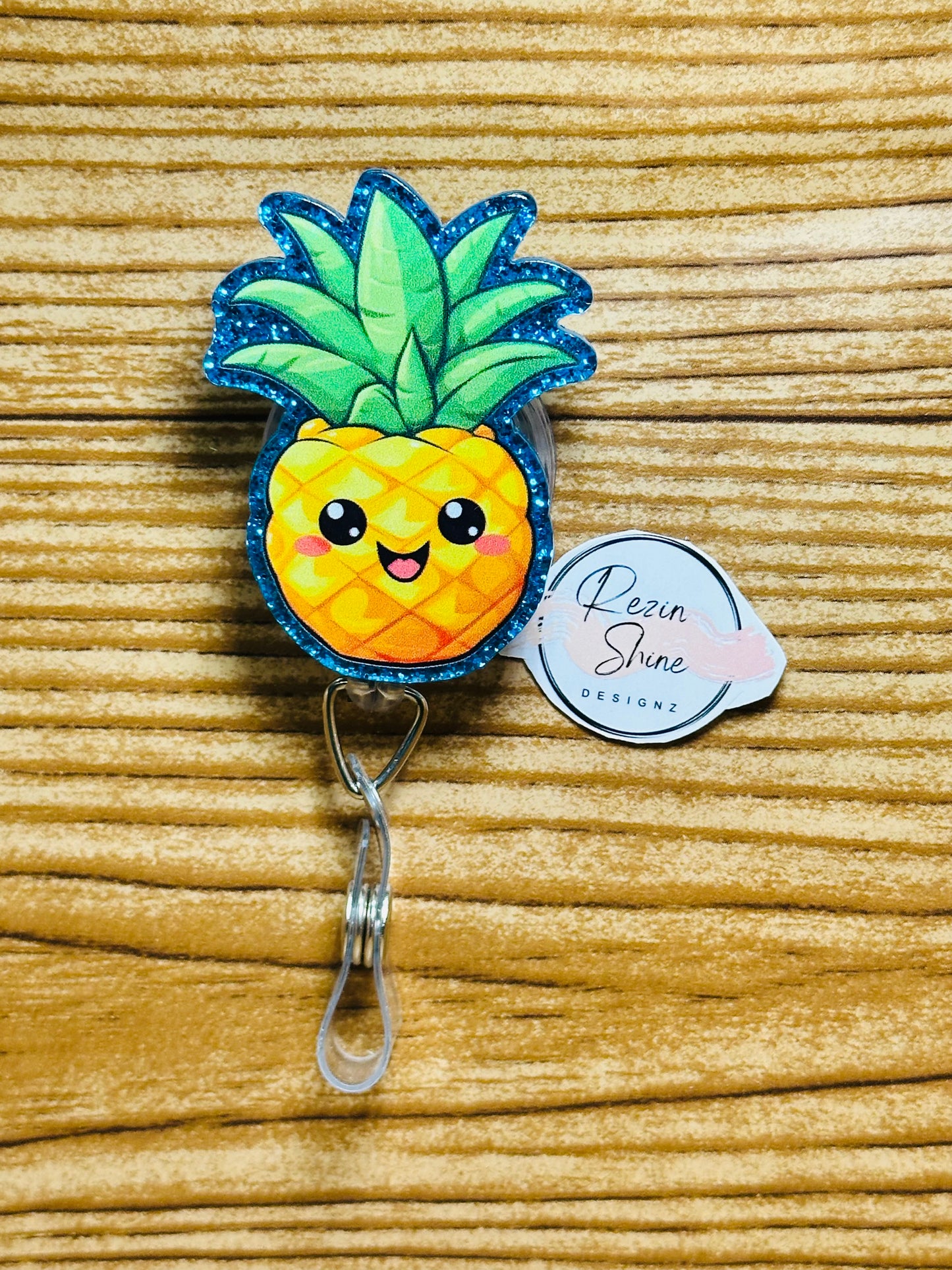 Pineapple Badge Reel
