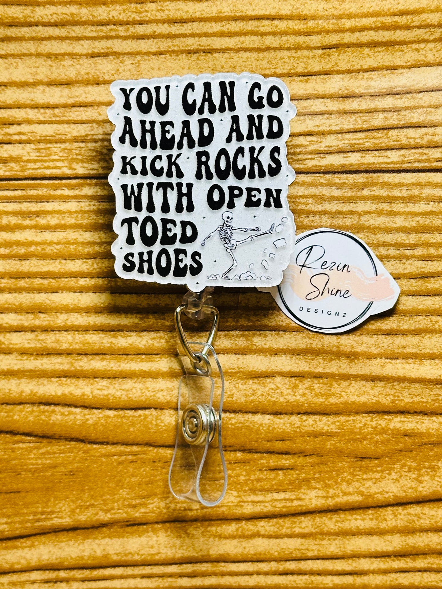 Kick Rocks Badge Reel