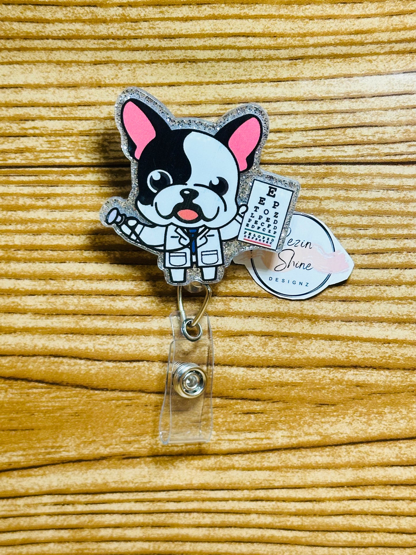 Dog Eye Badge Reel