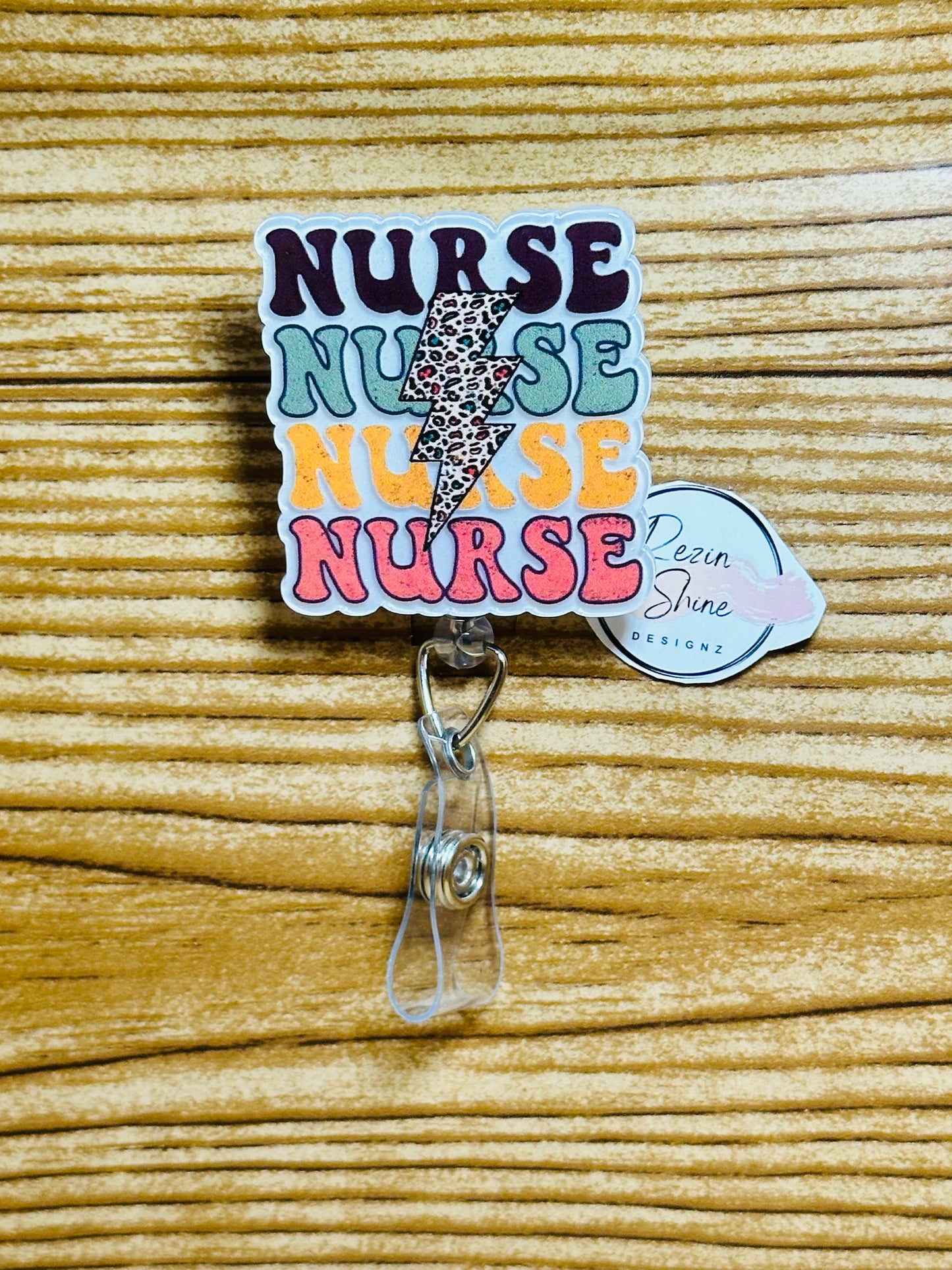 Nurse Badge Reel